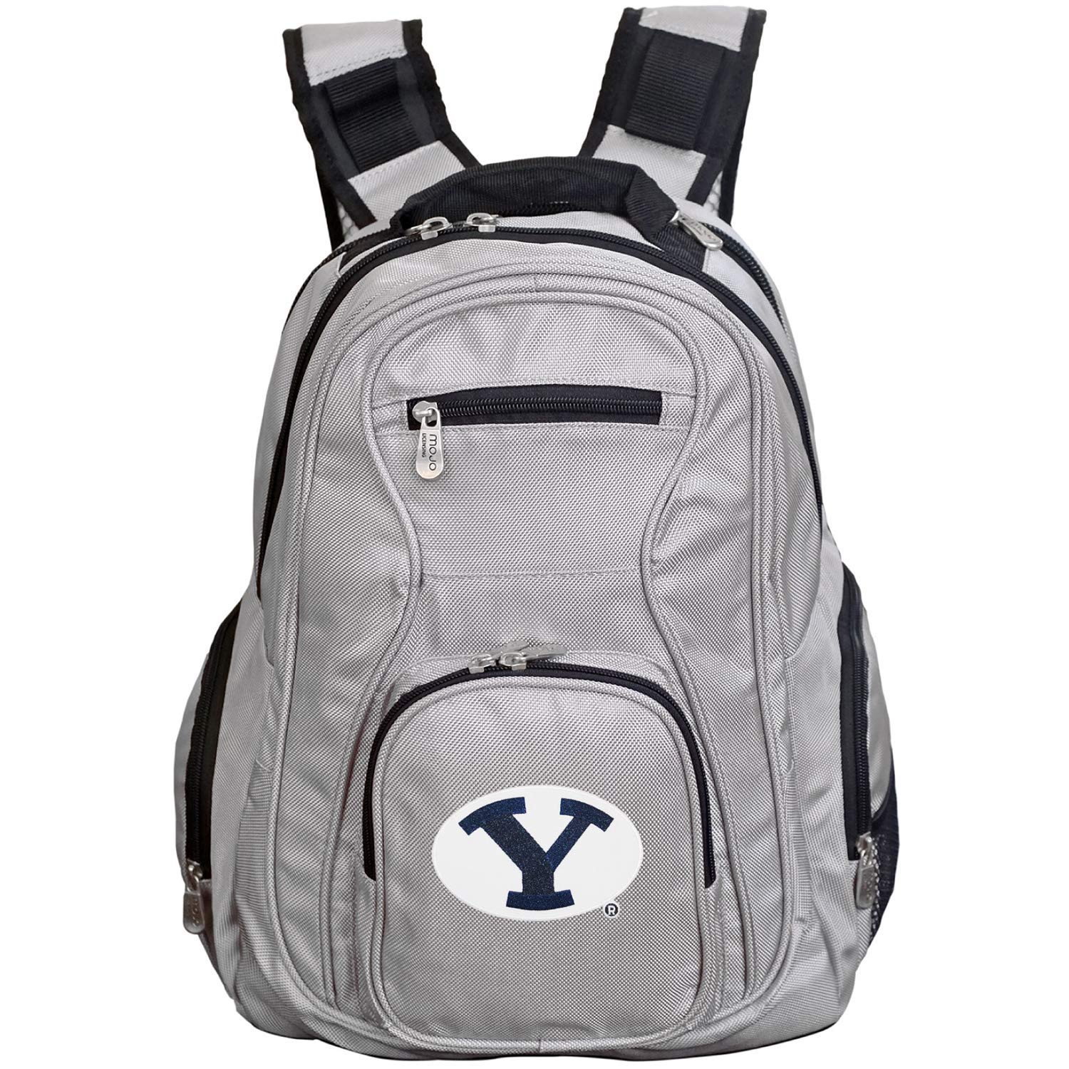 Denco NCAA Voyager Laptop Backpack, 19-inches, Grey