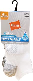 Hanes Womens Lightweight Breathable Socks