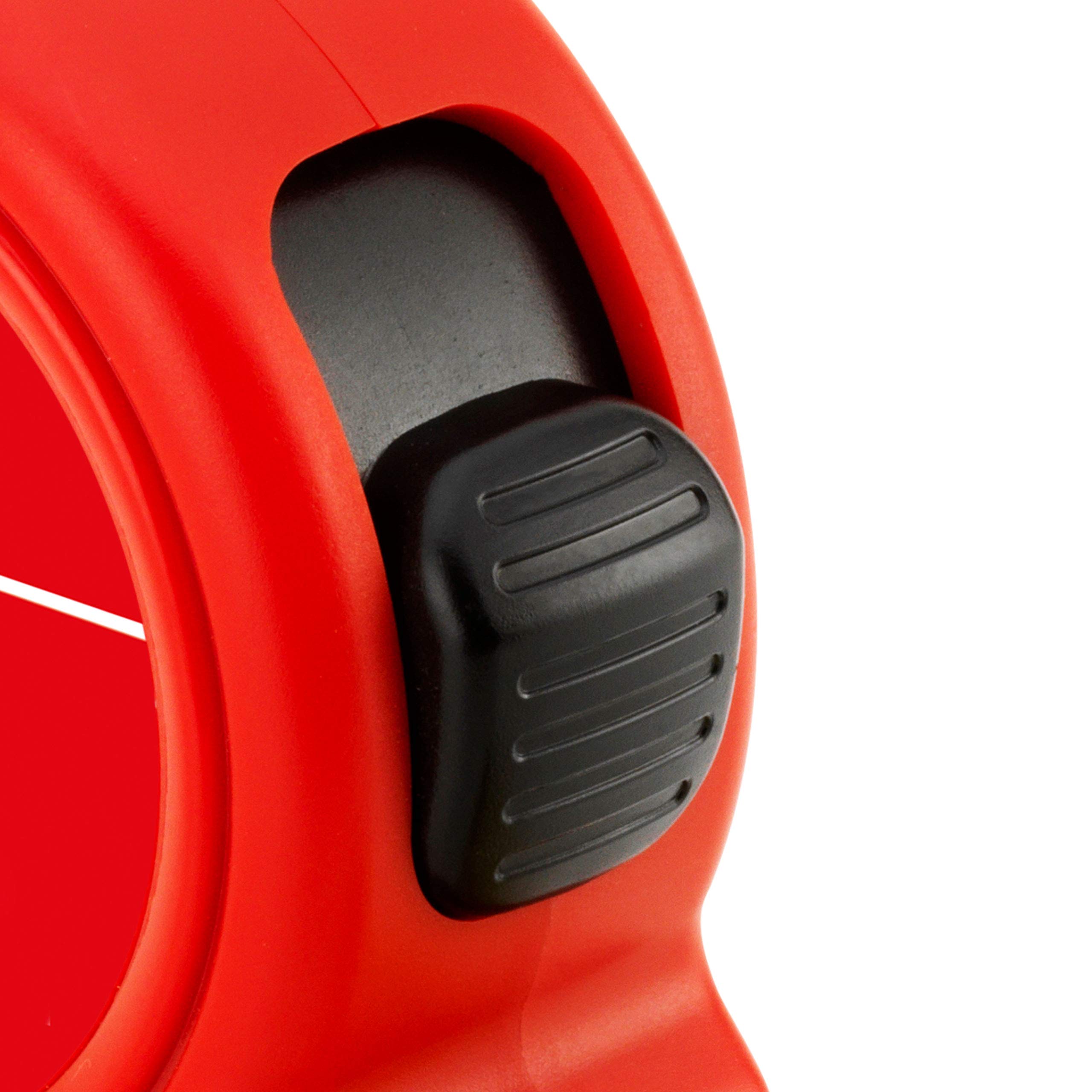 SOLA COMPACT – Metro a nastro 5 m/19 mm – Metro tascabile con clip per cintura – Nastro in acciaio laccato giallo con scala mm – Classe di precisione II – Metro con gancio terminale mobile – Lunghezza