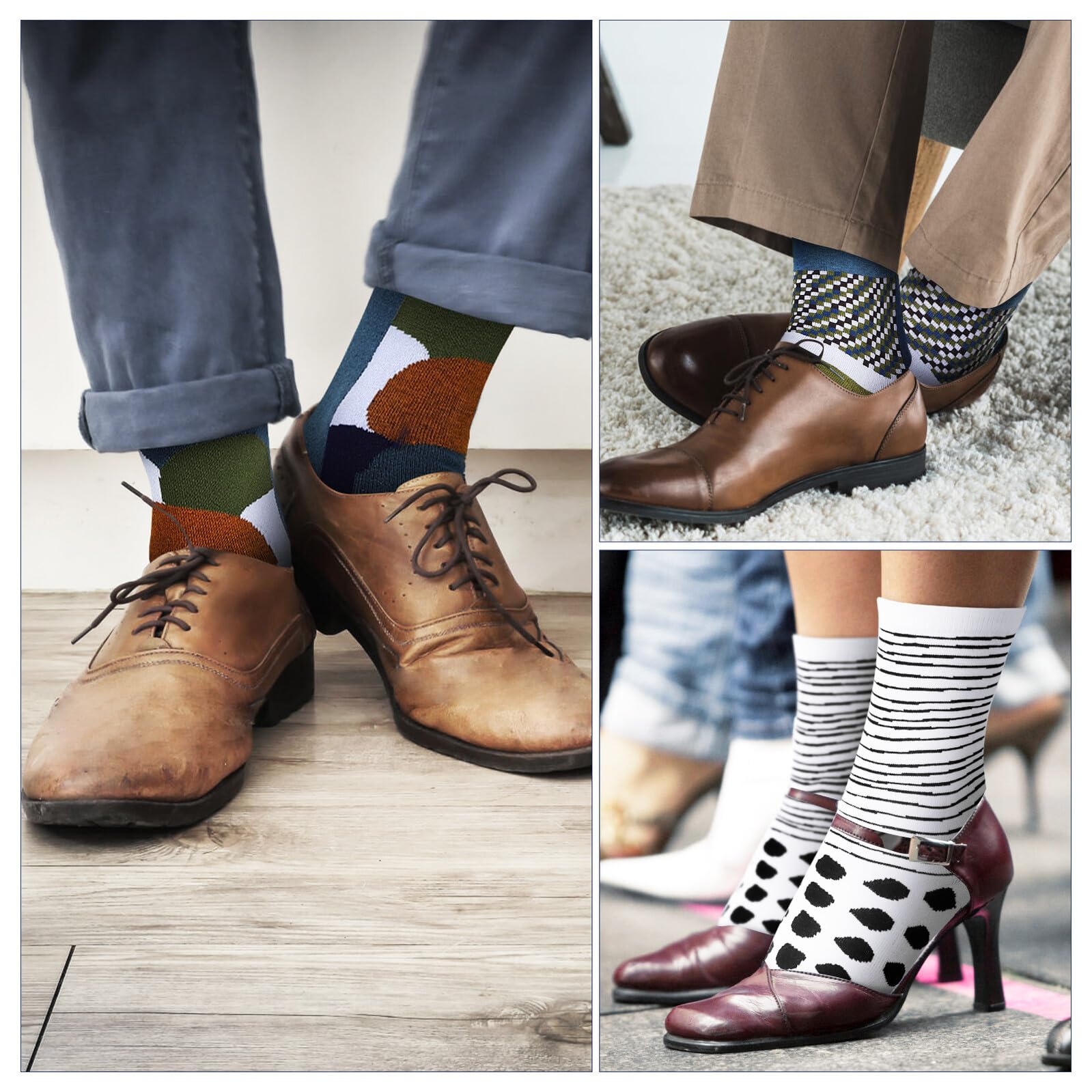 de Chaussettes Élastiques à Orteils Séparés Lot de 10 Paires en Coton Respirant et Sandales Faciles à Enfiler pour Chaussures Tabi Japonaises pour Hommes et Femmes