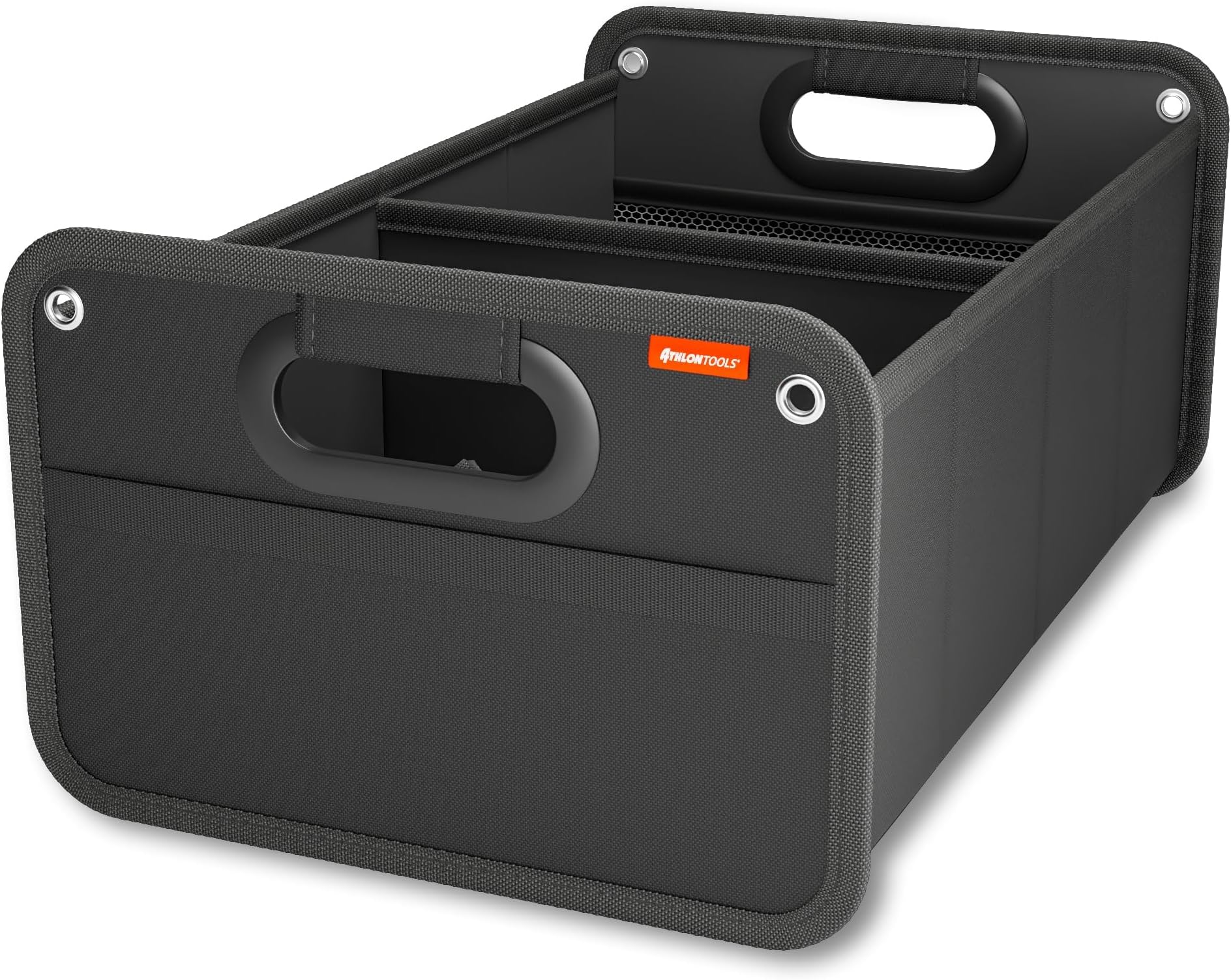 ATHLON TOOLS Foldable Car Boot Organiser, Car Folding Box, Car Bag, Reinforced and Stable with Non-Slip