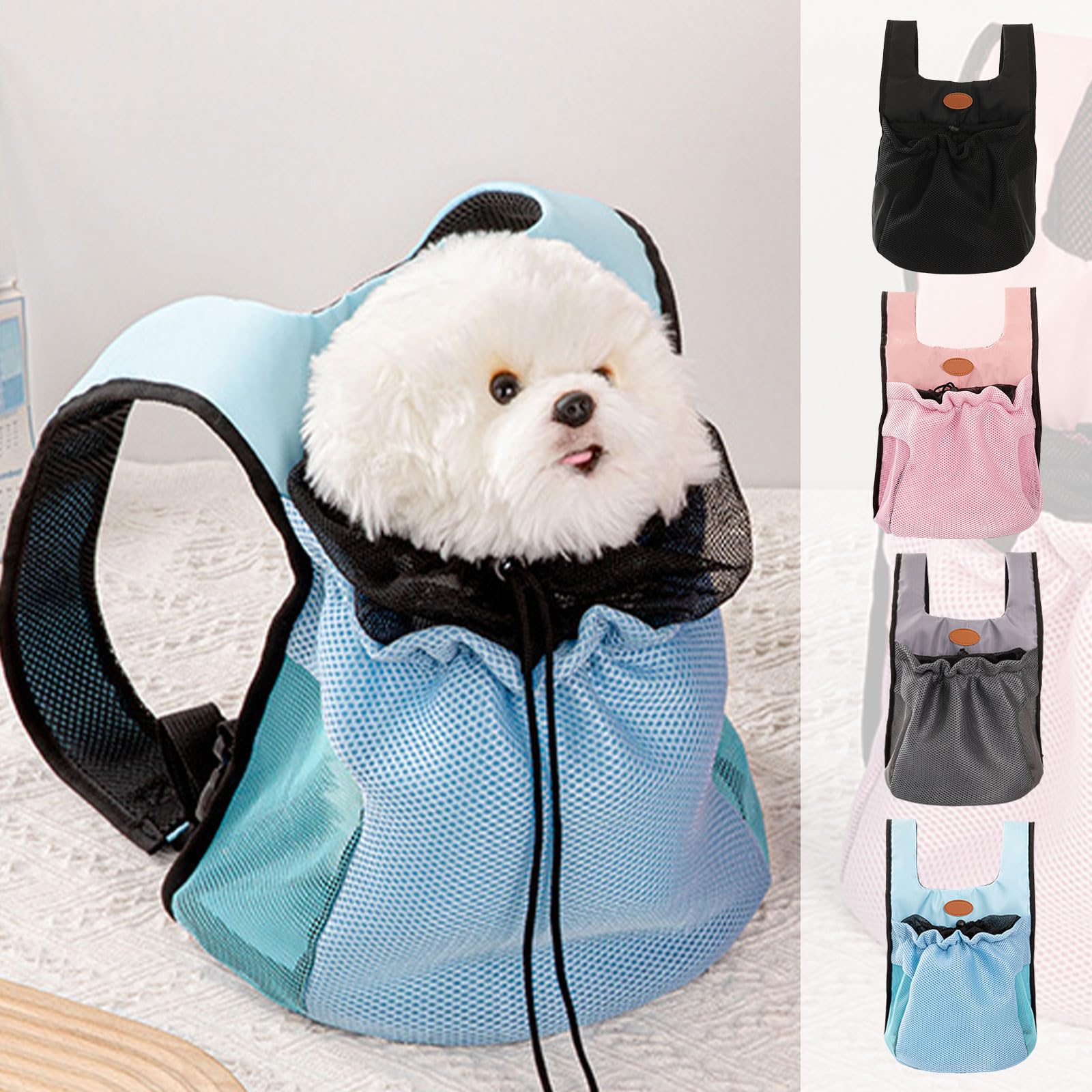 Pet Bag Carriers Backpack Pet Bag Go-Out Bag Travel for Puppies Outdoor Travel Portable Soft Shoulder Bag