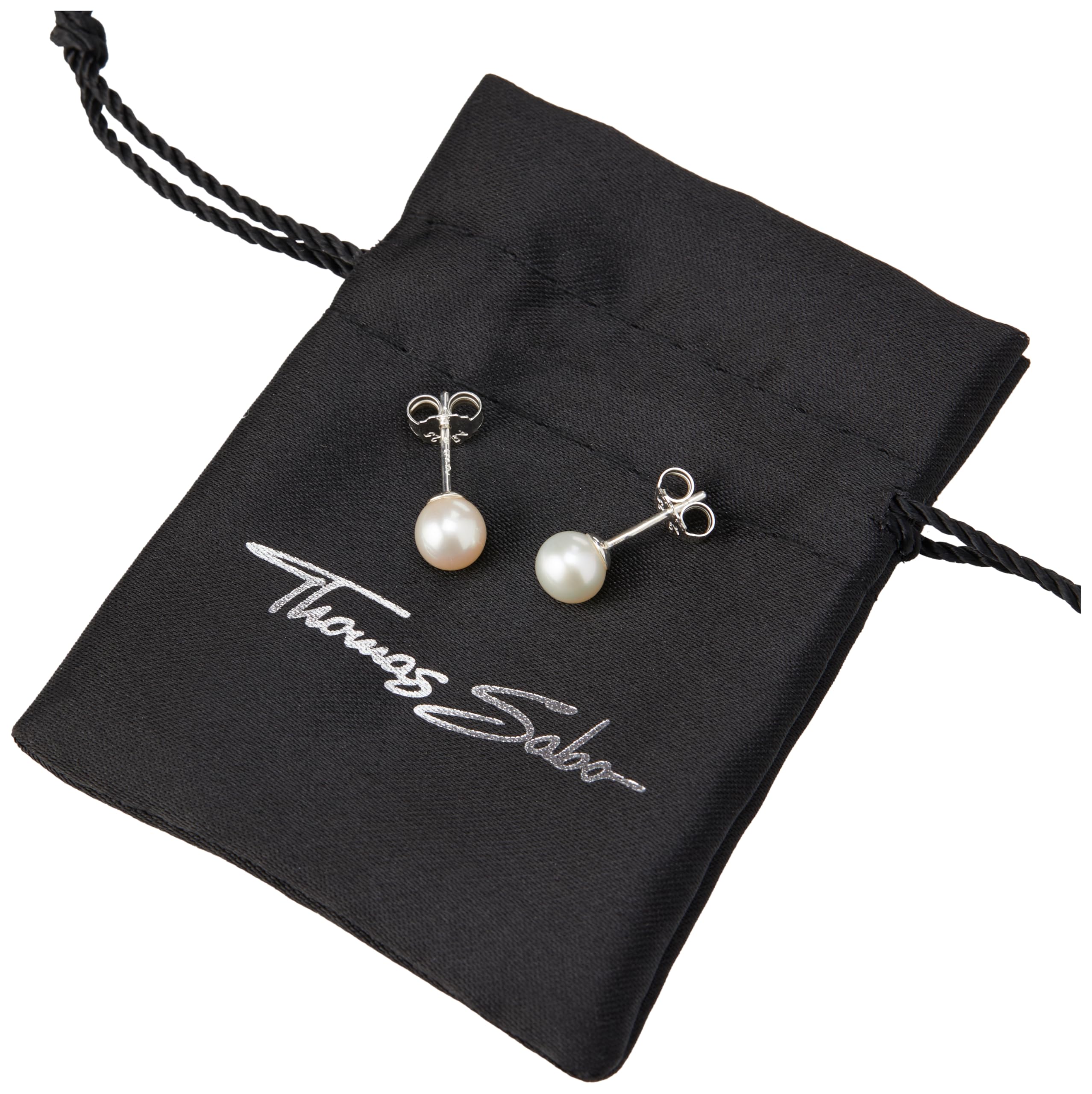 Thomas Sabo Ohrringe Ohrstecker, Perlmutt, H1430-028-14, mittel-38339. Marke:, Einheitsgröße, Unkostbare Metalle, Kein Edelstein