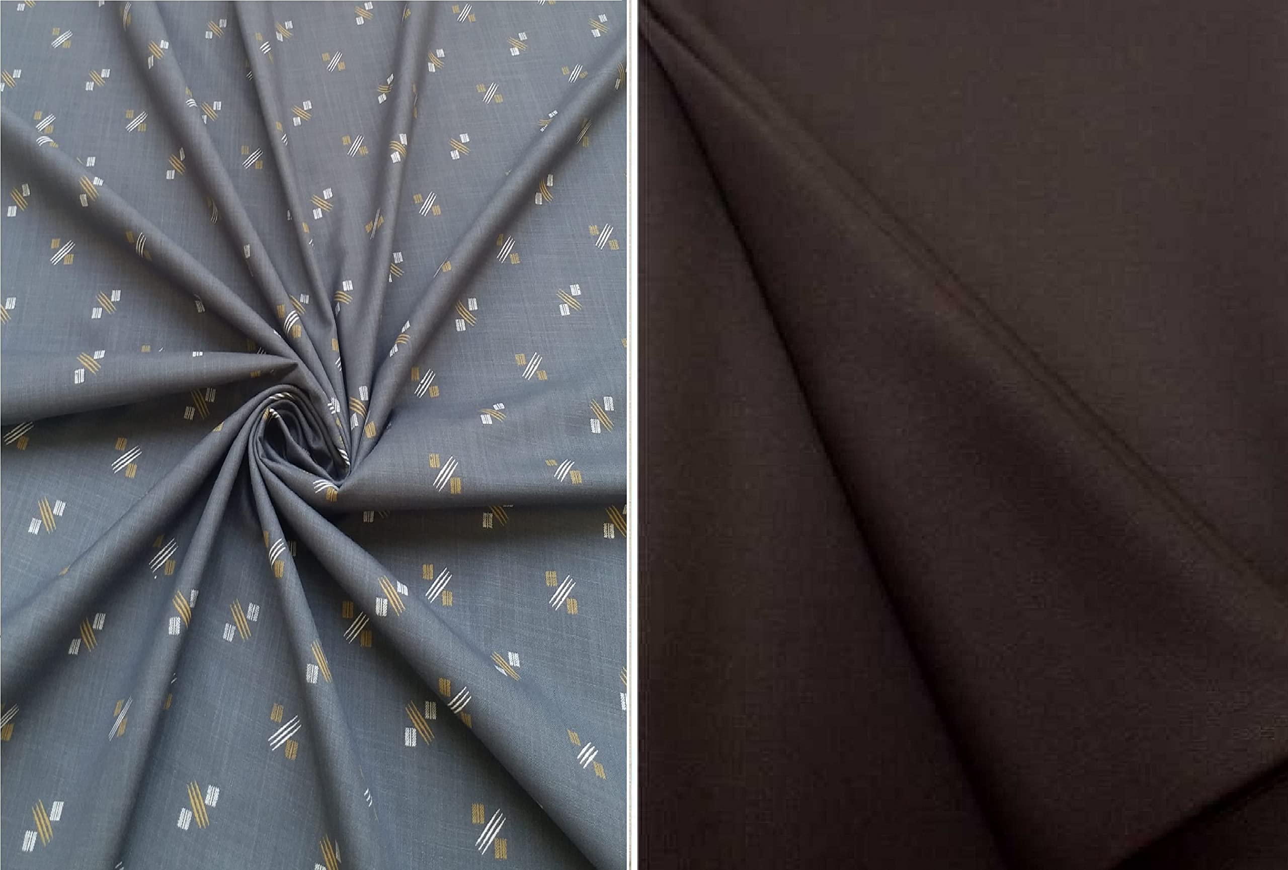 pri & su cottlinns Pri & Su CottLinn Combo fo Cotton sollod Shirt 6000103 & Trouser 90025-picture-9