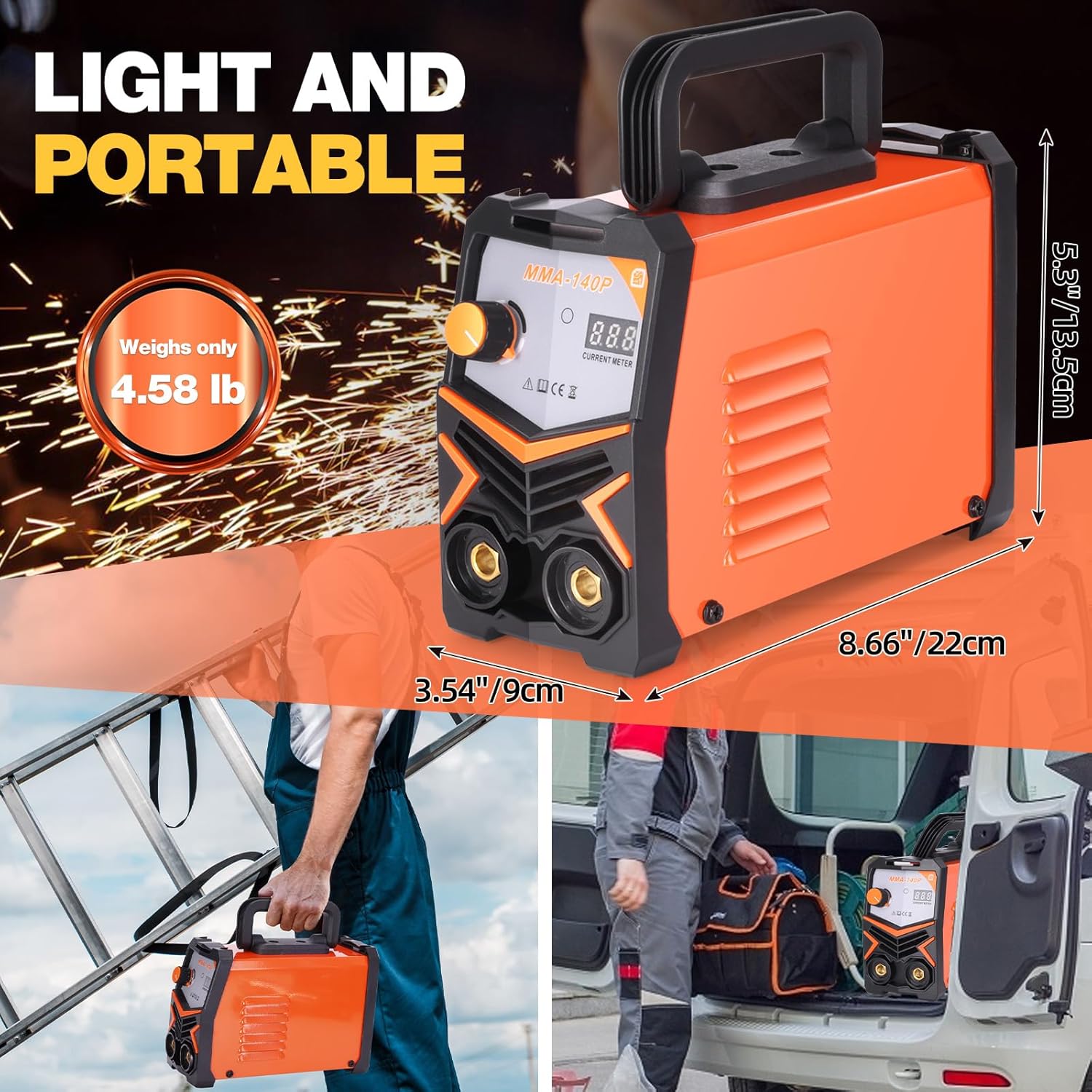 Compact and Lightweight Welding Machine