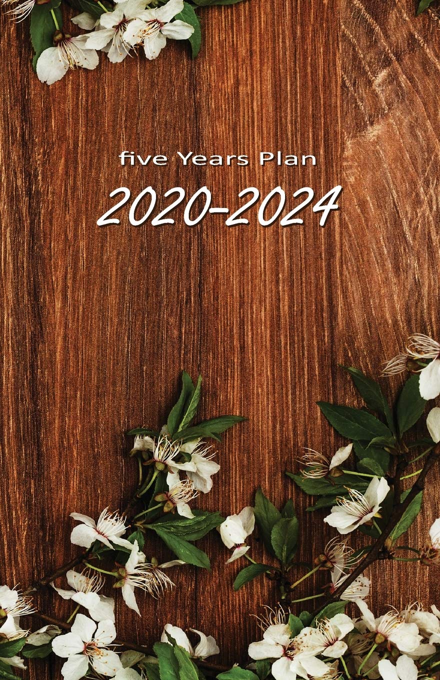 2020-2024 Five Years Planner: Yearly-Monthly Daily Planner Yearly Goal Planner