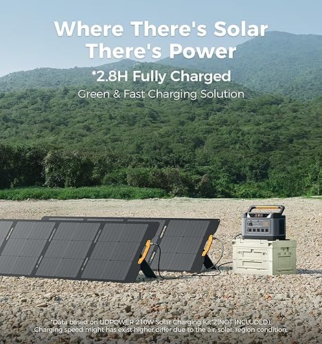 Miniatura 7 de Estación de energía portátil S1200 de 1190 Wh (opción de panel solar)  1200 W (sobretensión de 1800 W) de onda sinusoidal pura CA + entrada solar