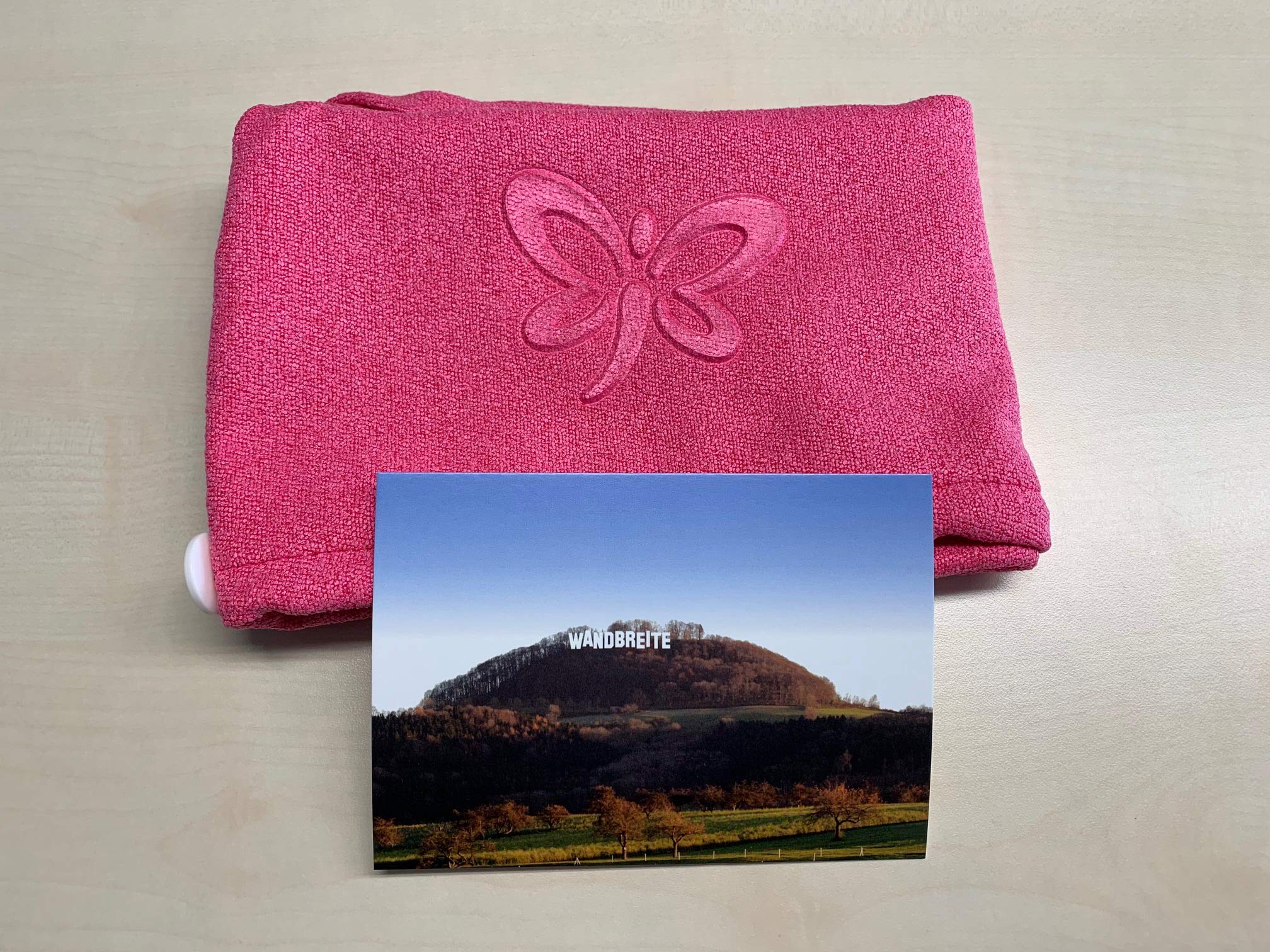 Jemako Haarturban Einheitsgröße pink Turban Haartrockentuch Handtuch Trocknen Handtücher Schnelltrocknend Saugfähiges Haar Wrap Kinder Mädchen Frauen