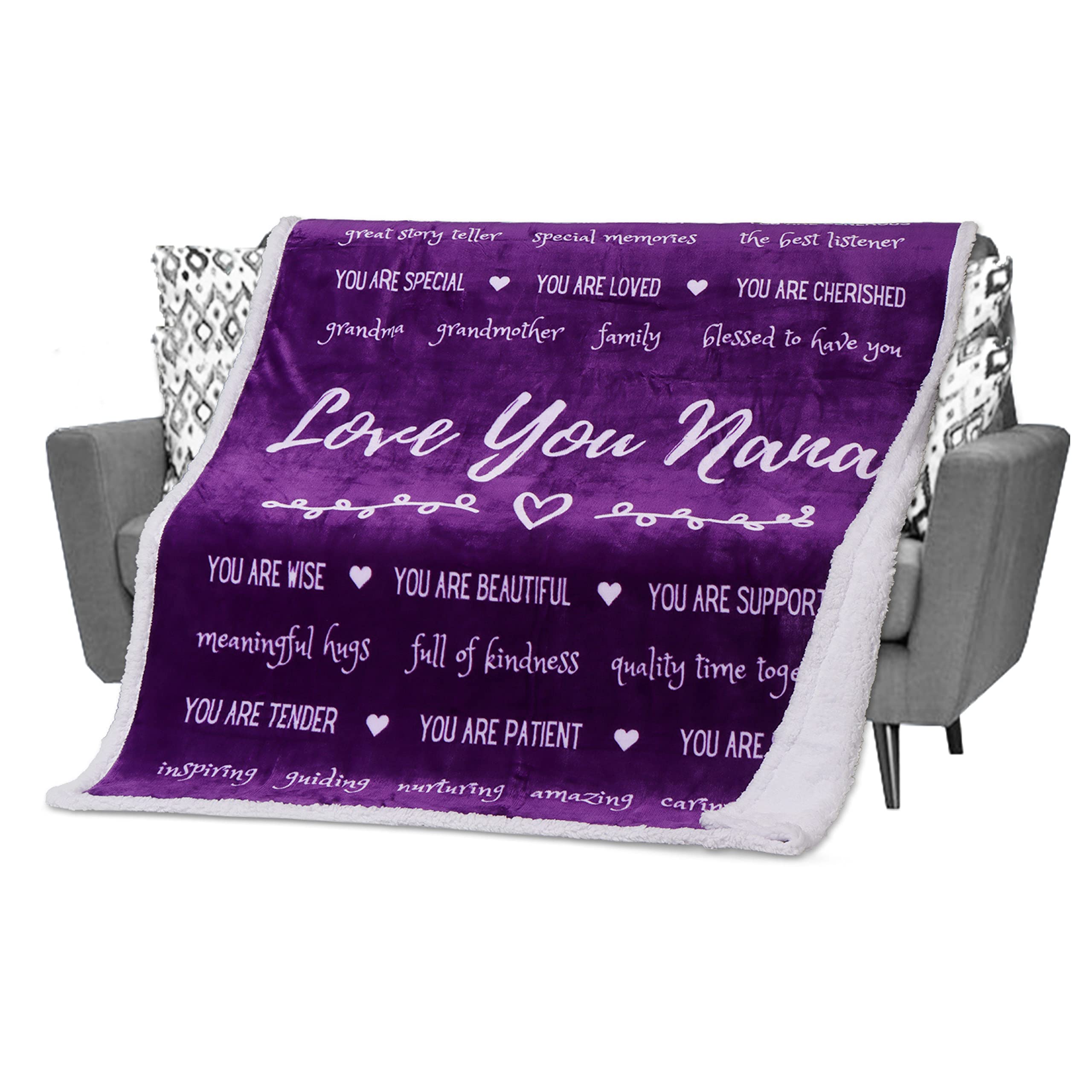 Personalized To My Granddaughter Quilt/Fleece Throw Blanket - Gift Idea For Granddaughter - You Are My Sunshine