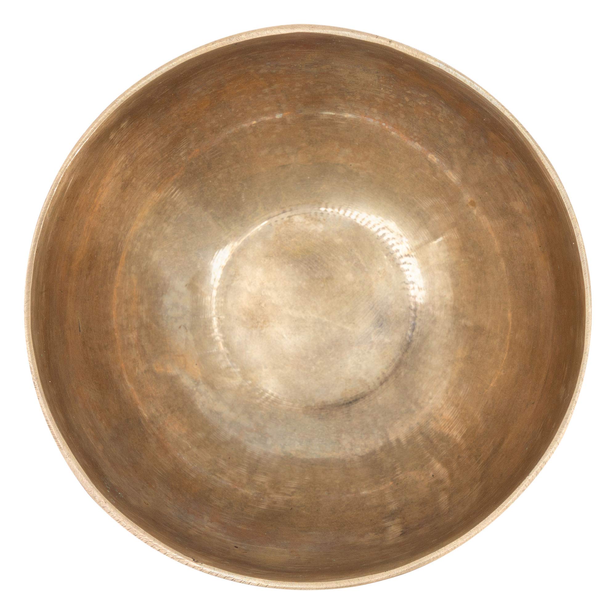 XDrum Omshanti Klangschale 13 cm Komplett Set - Gewicht: 500g - handgemacht in Indien - ideal für Meditations- und Therapiezwecke - inklusive passendem Kissen und Schlägel
