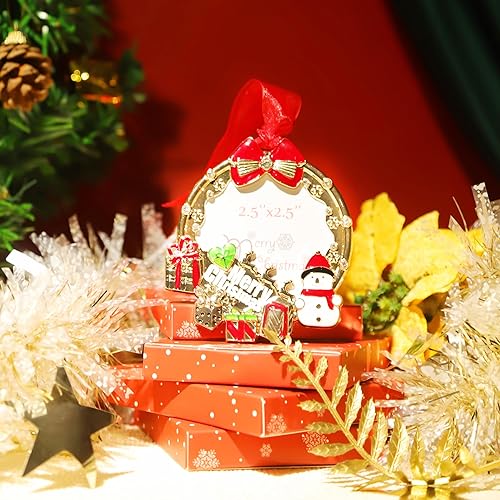 Miniatura 44 de Adornos para árbol de Navidad, decoración del hogar, decoraciones de Navidad, regalos de Navidad, recuerdo de vacaciones, colgante de regalo, puede