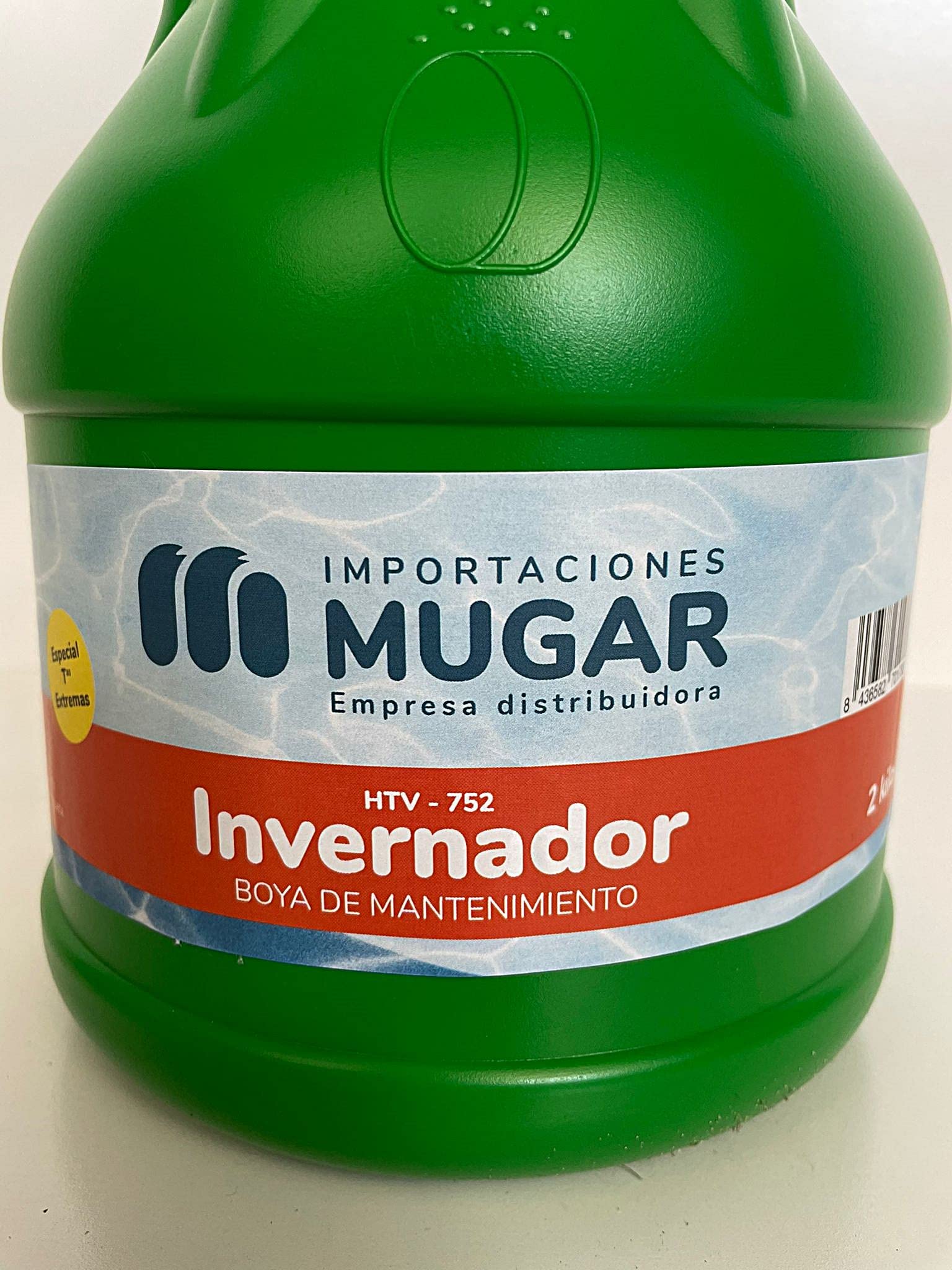 MUGAR-HTV-752 DOSIFICADOR INVERNADA 2 KGS para Invernaje y Mantenimiento de Piscinas. Boya Invernador de Mantenimiento de 2kg para Mantenimiento de Invierno.
