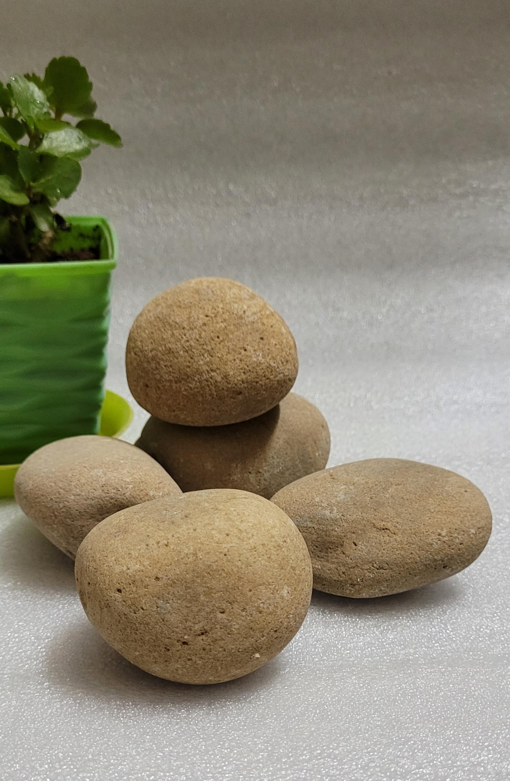 RM 1Kg Natural River Rocks, 3"-4" Premium Pebbles for Garden and Landscape Design, Hand-Picked Smooth Stones for Fish Tank, Flower Pots, Indoor Water Fountains, Pathways, Backyard (B07NY4RJH7) Amazon Price History, Amazon Price Tracker