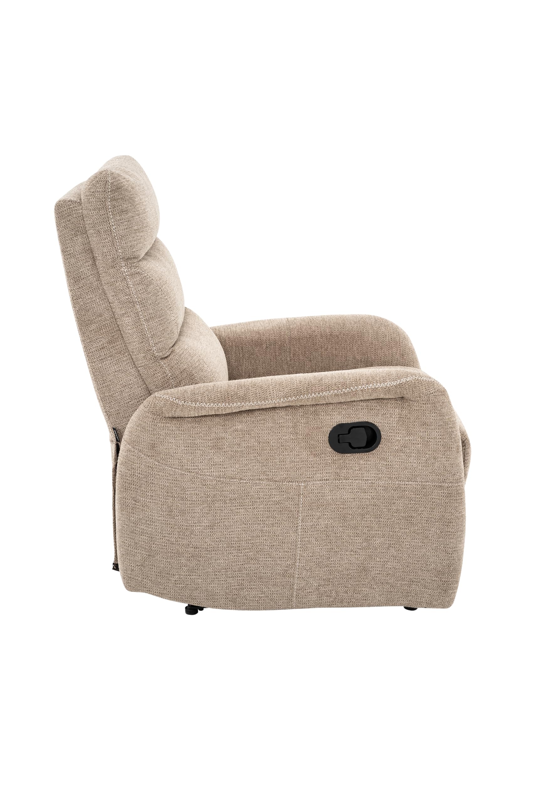 ASTAN HOGAR Sillón Relax con Reclinación Manual, Tejido Waterproof, Modelo Duke AH-AR31300MG