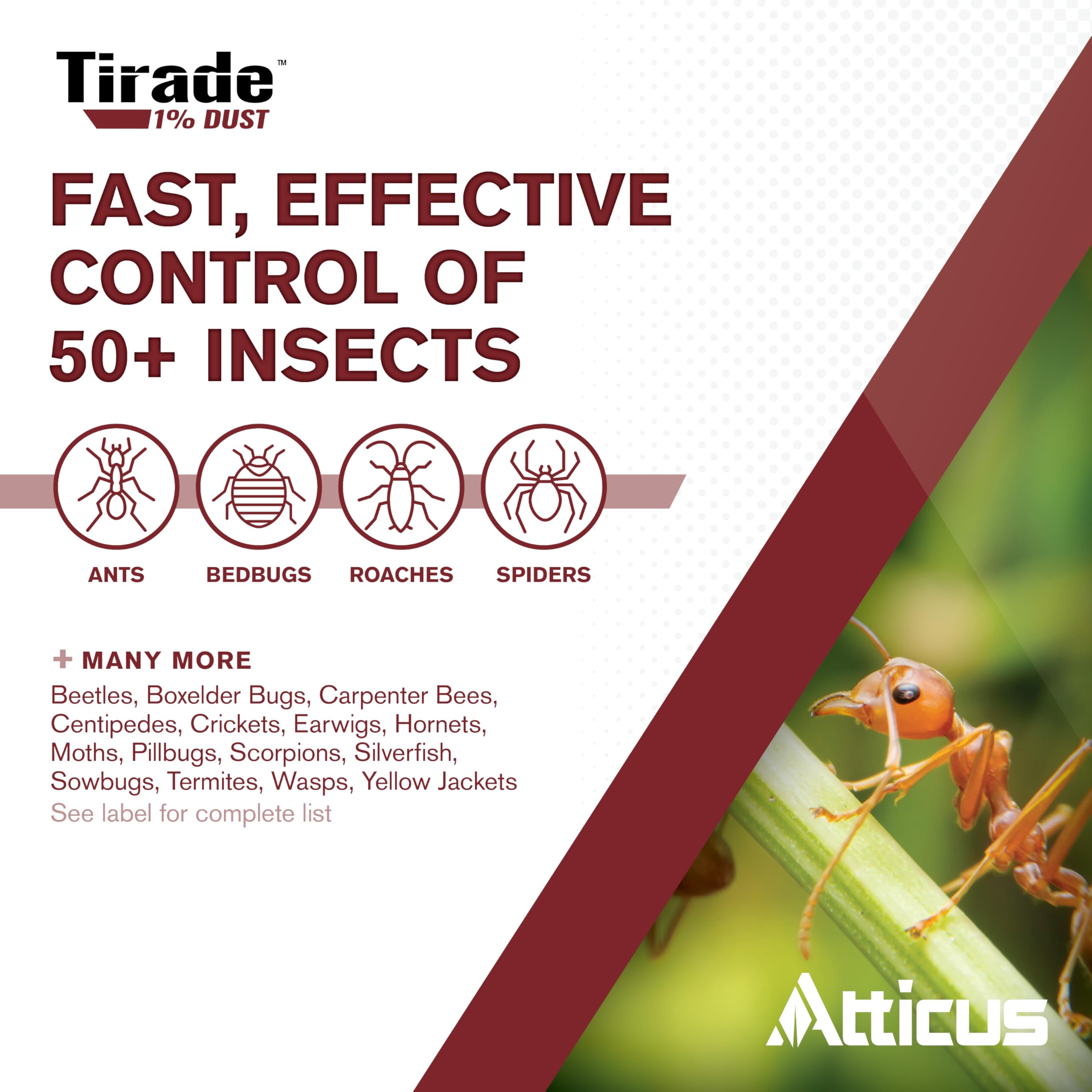 Atticus Tirade 1% Dust Insecticide