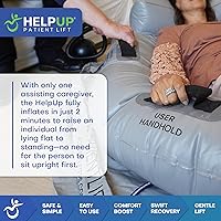 Vista 8 de Inflatable Elderly Floor Assist Fall Recovery Chair Lift with Airlift Technology to Lift Fallen Seniors - Floor to Feet, Included Handheld Stand