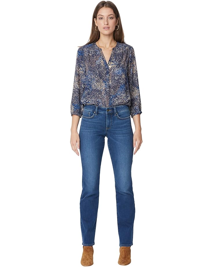 NYDJ Marilyn Straight Jeans in Presidio - Main View