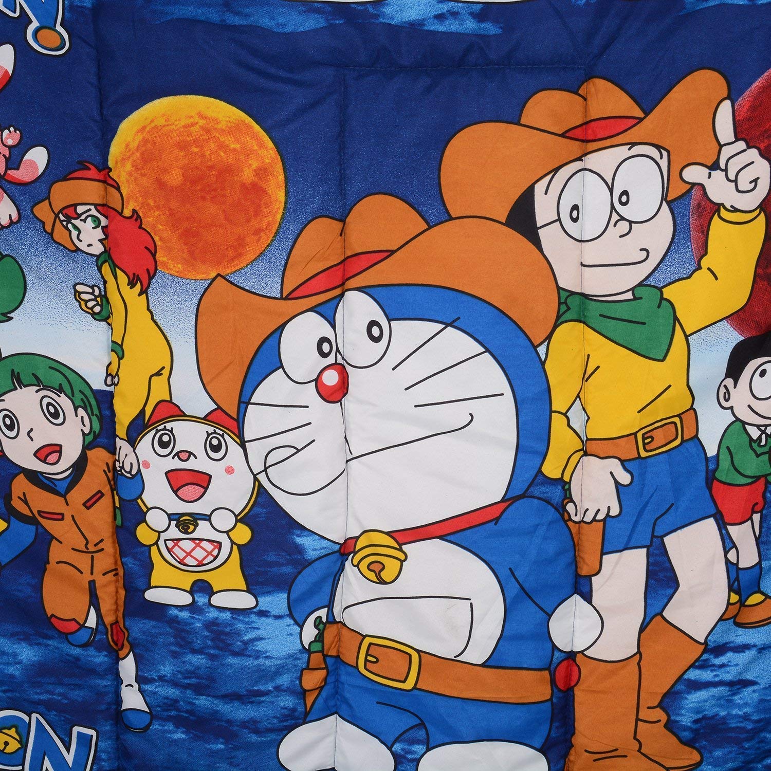 PRINZIP Homes Poly Cotton Fancy Cartoon Print Single Bed AC Blanket I Dohar for Kids