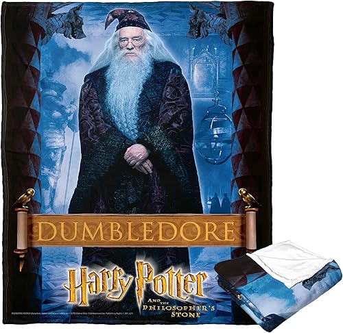 Miniatura 7 de Northwest Harry Potter - Manta de seda táctil, 50 x 60 pulgadas, Everything Happy This Chirstmas
