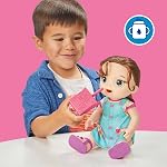 Baby Alive Time for School Baby Doll Set, Back to School Toys for 3 Year Old Girls & Boys & Up, 12 Inch Baby Doll, Brown Hair (Amazon Exclusive)