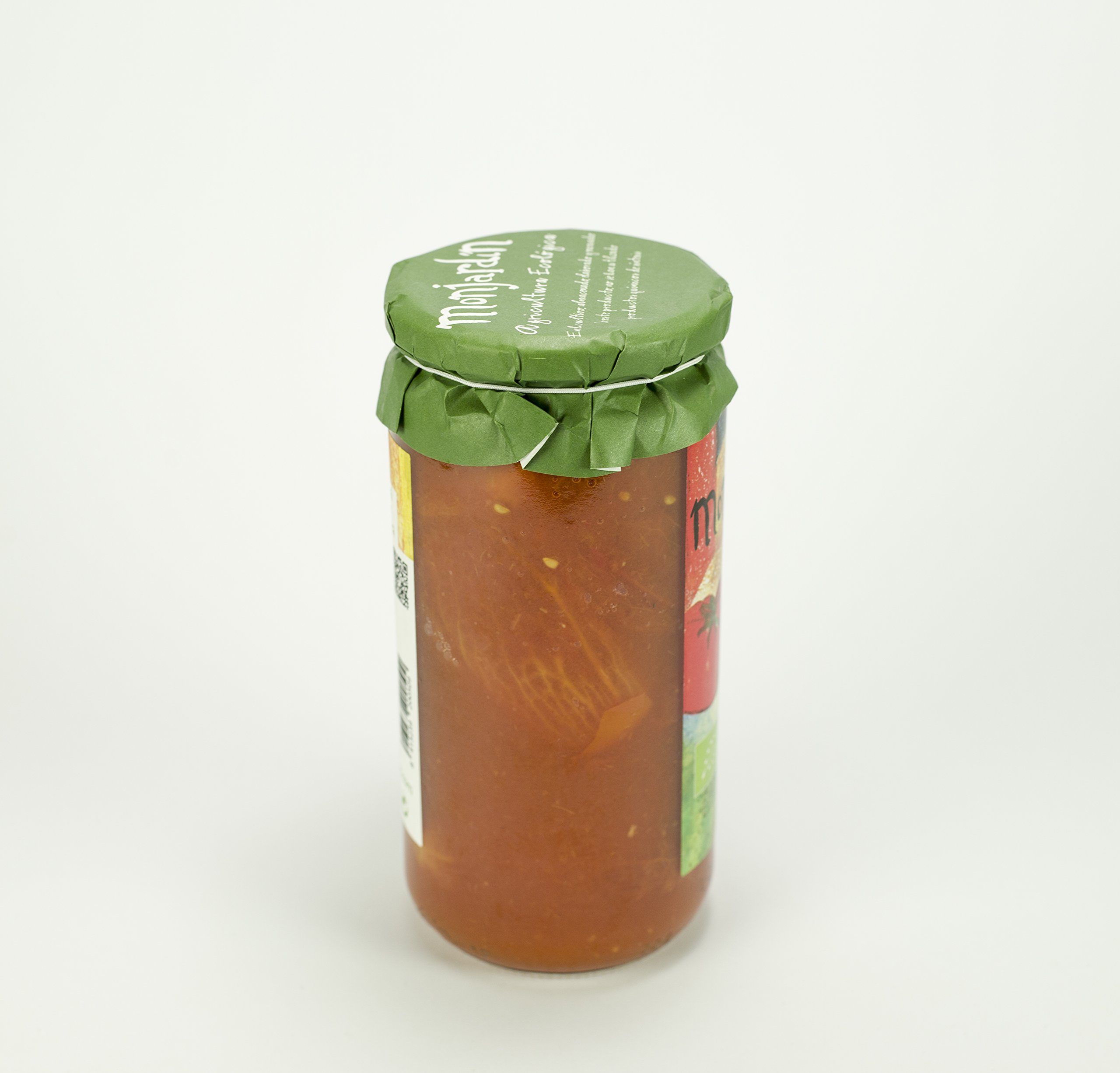 Monjardin Tomate al natural Entero de Cultivo Ecológico Extra - Paquete de 12 x 83.33 gr - Total: 1000 gr