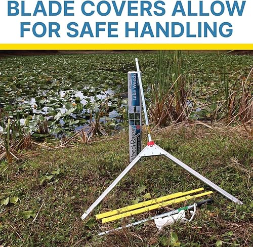 Miniatura 7 de Desmalezadora acuática Jenlis Weed Razer Express para lagos, estanques y playas