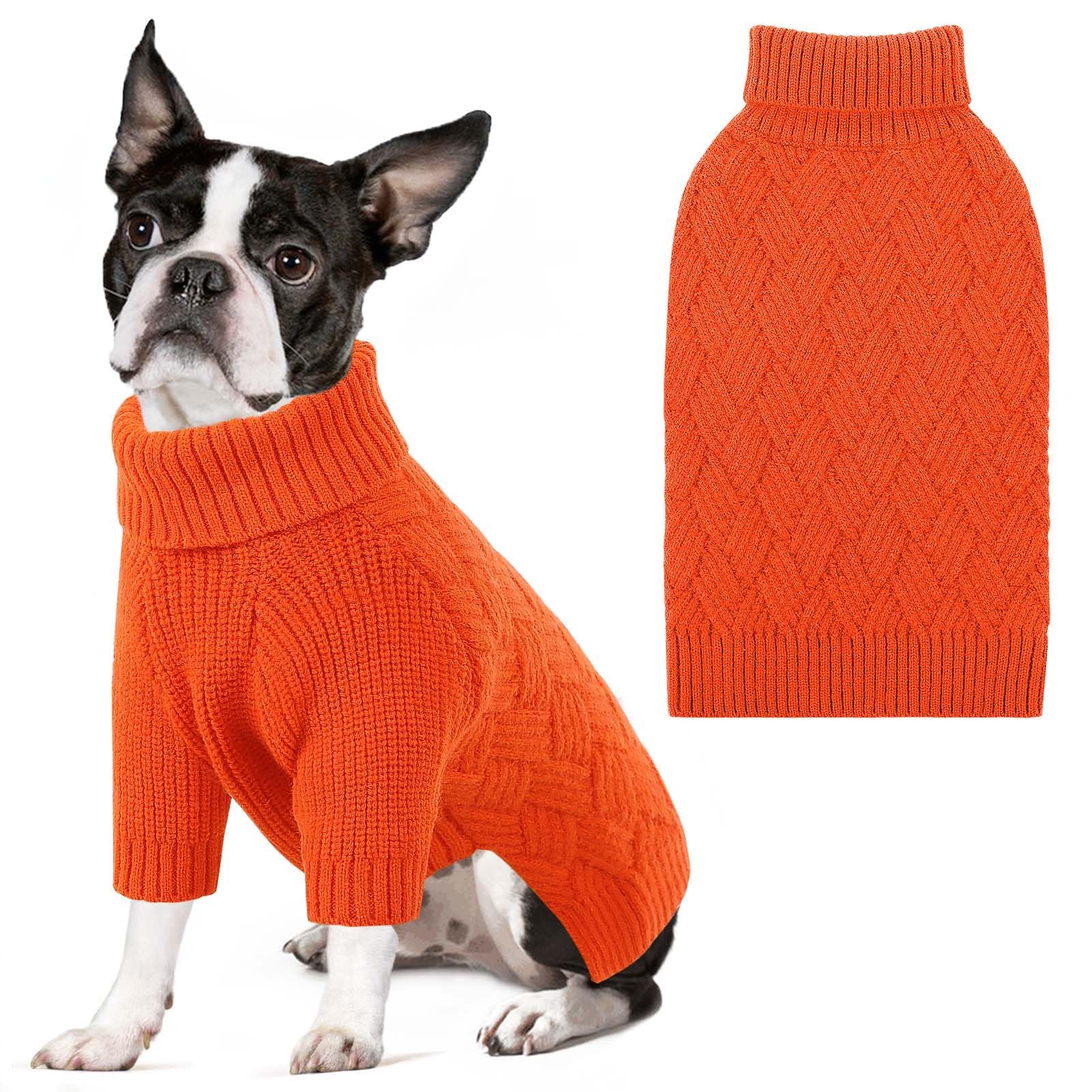 AOFITEE Dog Jumper, Warm Dog Jumpers for Large Dogs Large Dogs Christmas Jumper Dachshund Sweater