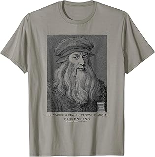 Leonardo da Vinci Vintage T-Shirt