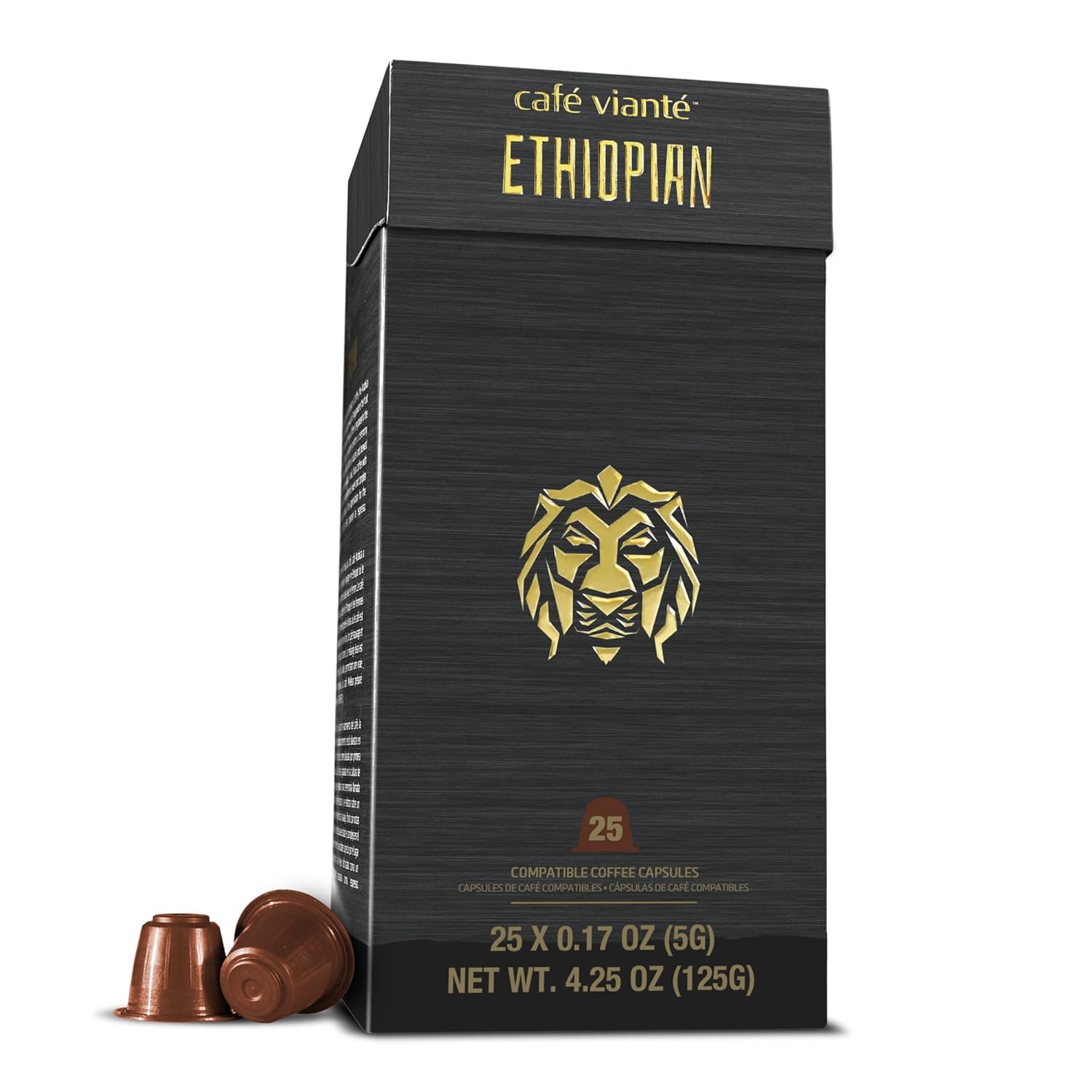 Nespresso Compatible Gourmet Coffee Capsules 25 Pods