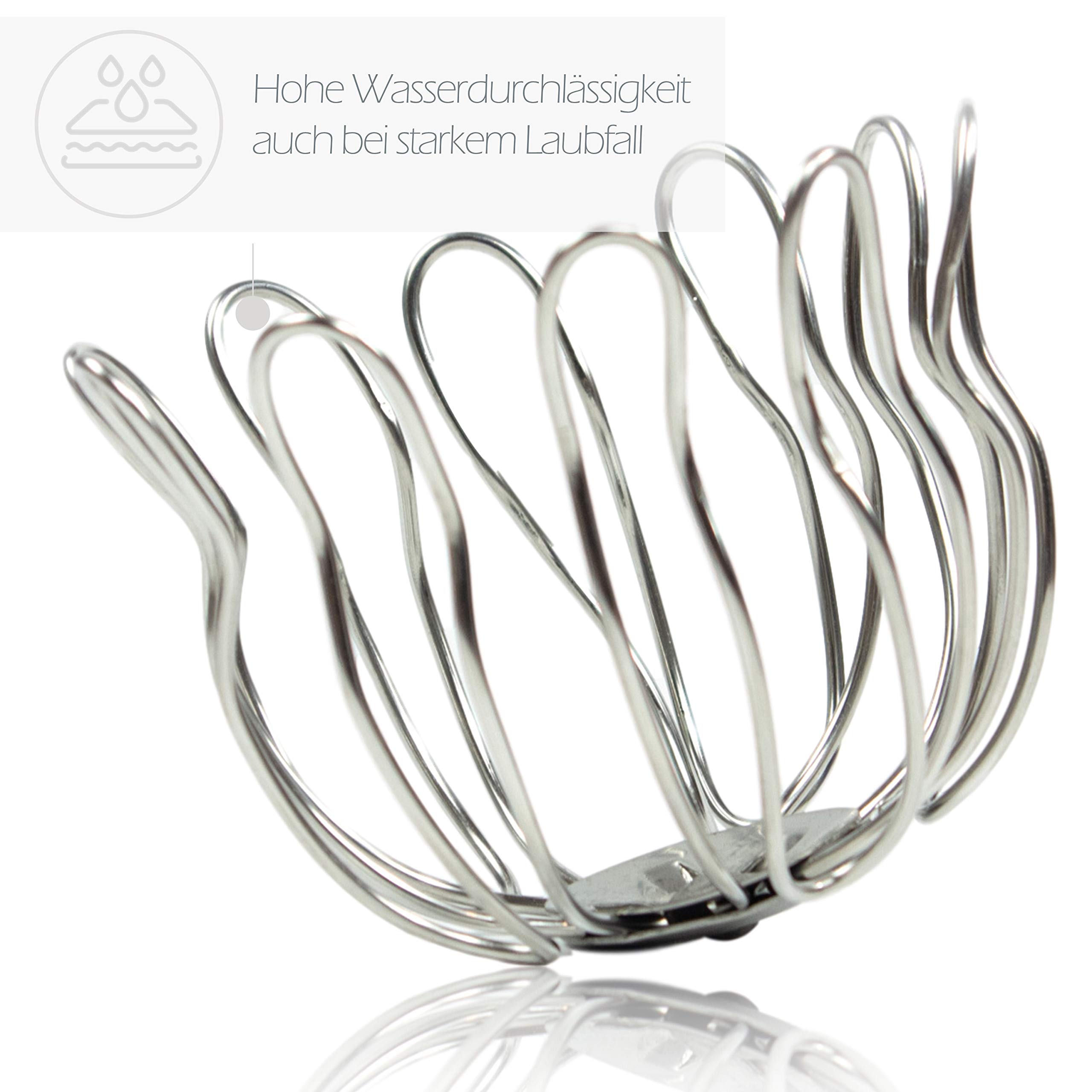 2 Filtri Grondaia In Acciaio Inox 304 - Diametro 100mm - Foto 9