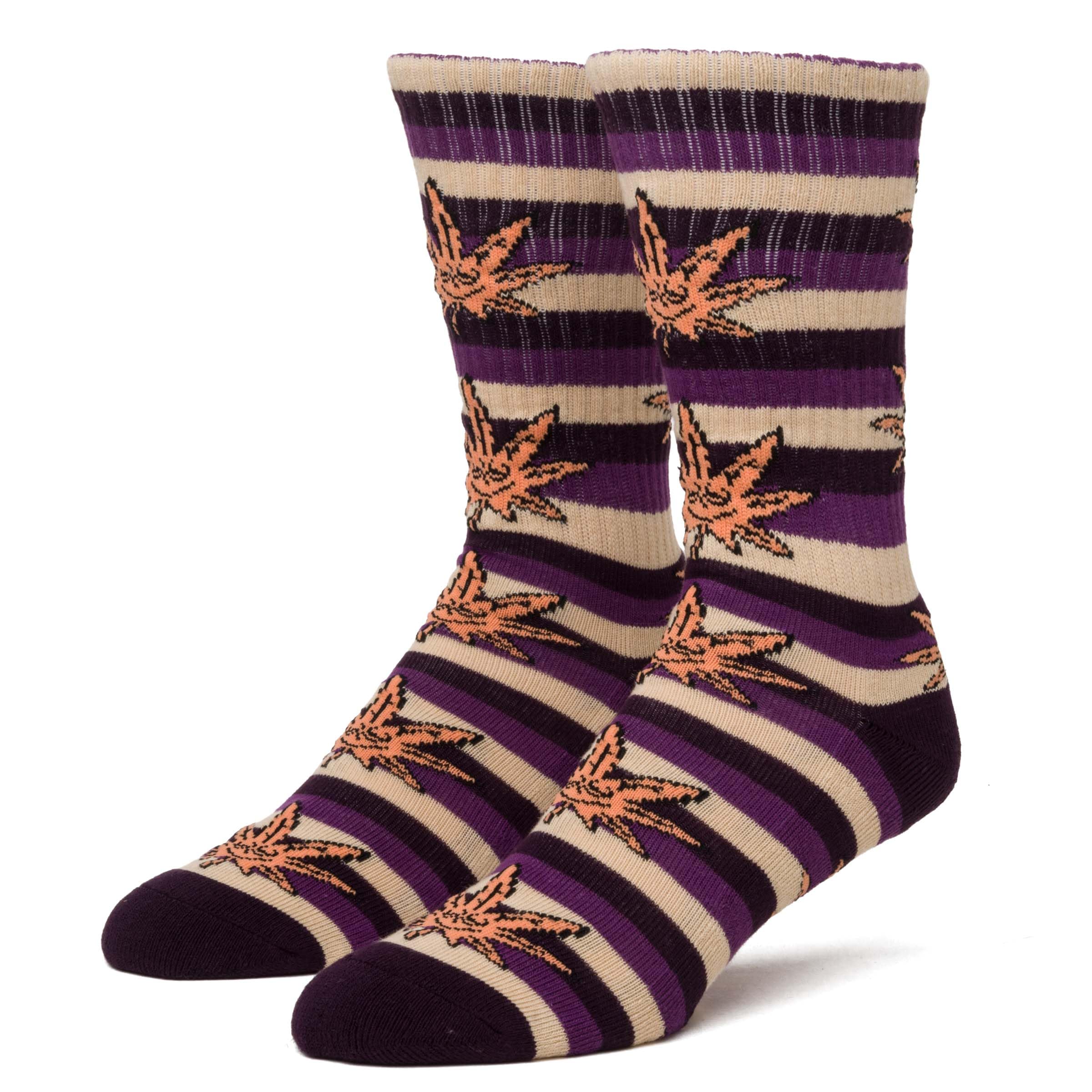 HUFGreen Buddy Socks - Marijuana Leaf Print