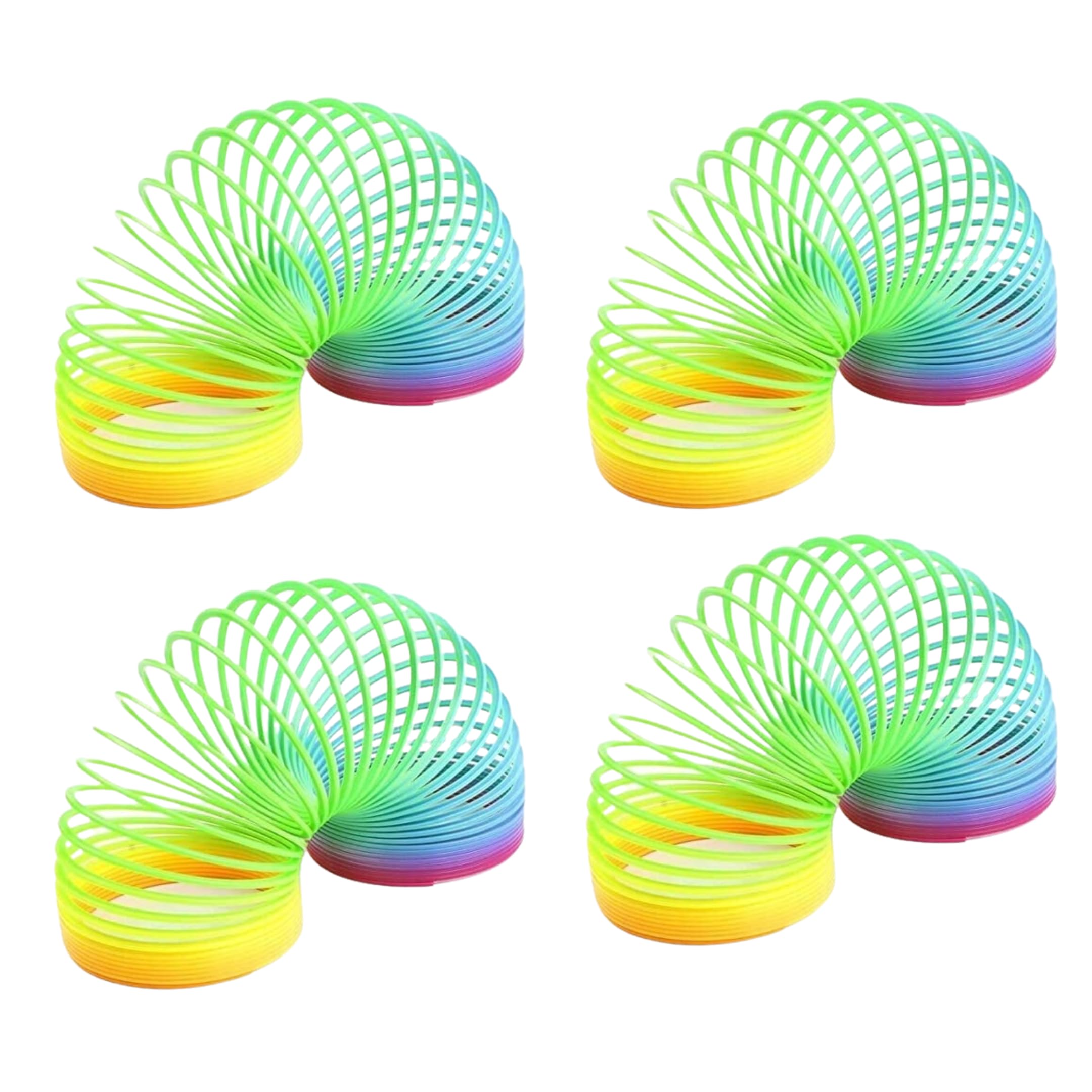 VIPS Rainbow Spring Fun Activity Stress Relief Toy for Kids Adults of All Age Group Spring Rainbow Bouncy Expandable Slinky Magic Toys (Multicolor) (Pack of 4) (B0CLYKJBST) Amazon Price History, Amazon Price Tracker