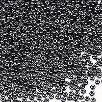 Vista 35 de Bala&Fillic Cuentas de semillas de color verde oscuro de 0.118 pulgadas (0.118 in), aproximadamente 3600 piezas/3.53 oz en bolsa, cuentas de vidrio