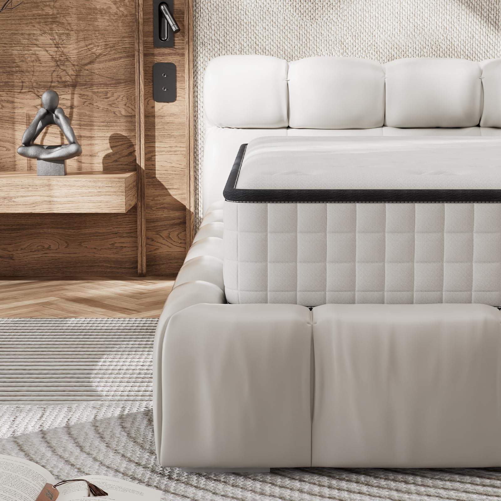 DEWINNER Matratze 160x200 cm, 25cm Hoch, | H2/H3 Wendematratze, Oeko-TEX 100 Zertifiziert, Atmungsaktiv, Hypoallergen & Orthopädisch