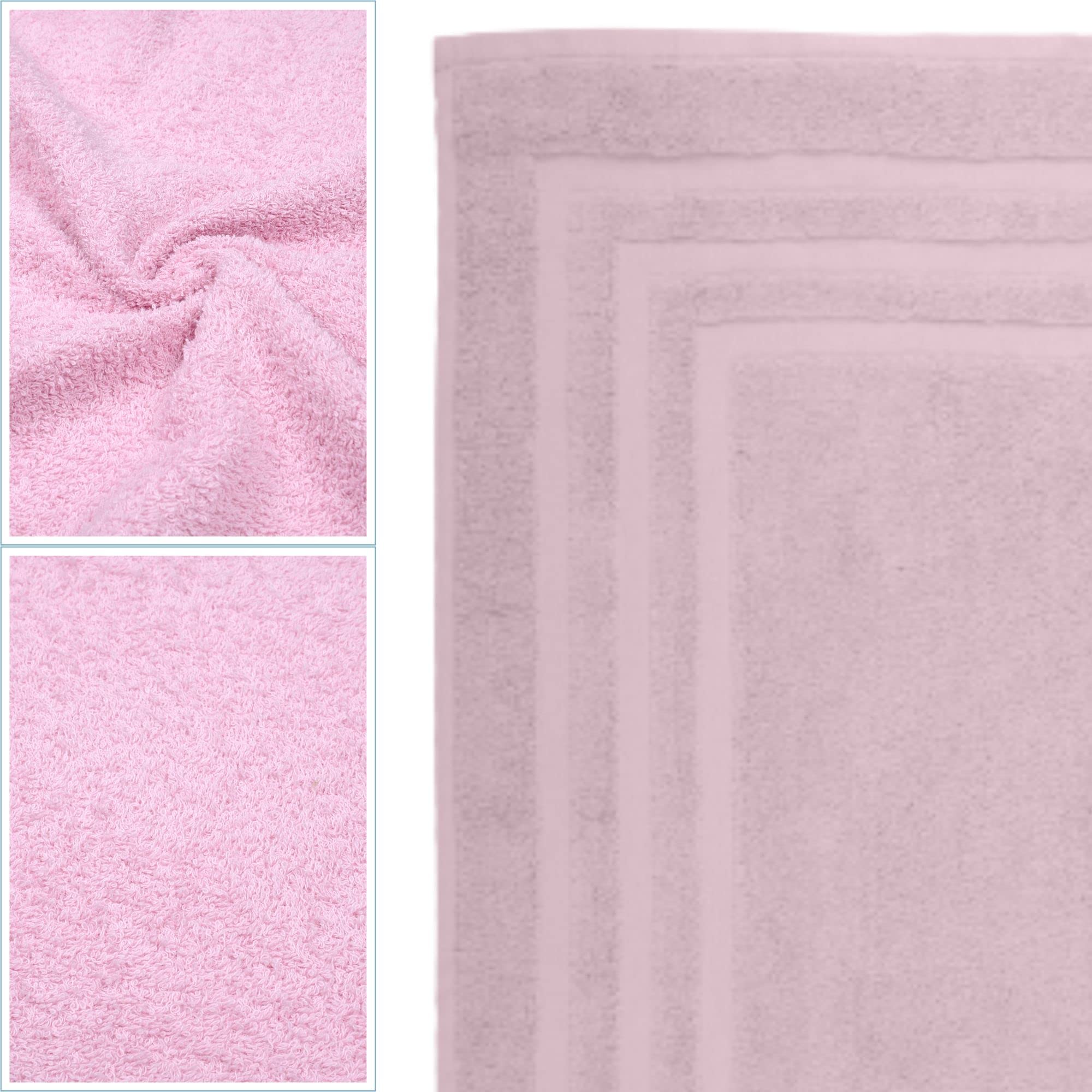 Tappetino Da Bagno In Cotone 100% | Modello Lagoon 45x70cm | Colore Terracotta | Morbido E Assorbente - Foto 7