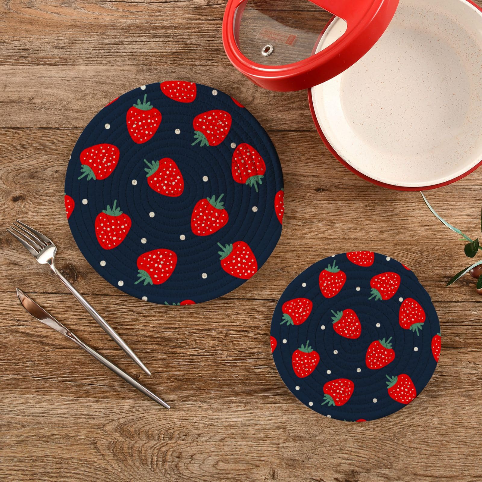 Tovaglioli di carta a forma di fragola - 15 confezioni | Decorazioni per feste | Flying Tiger Copenhagen