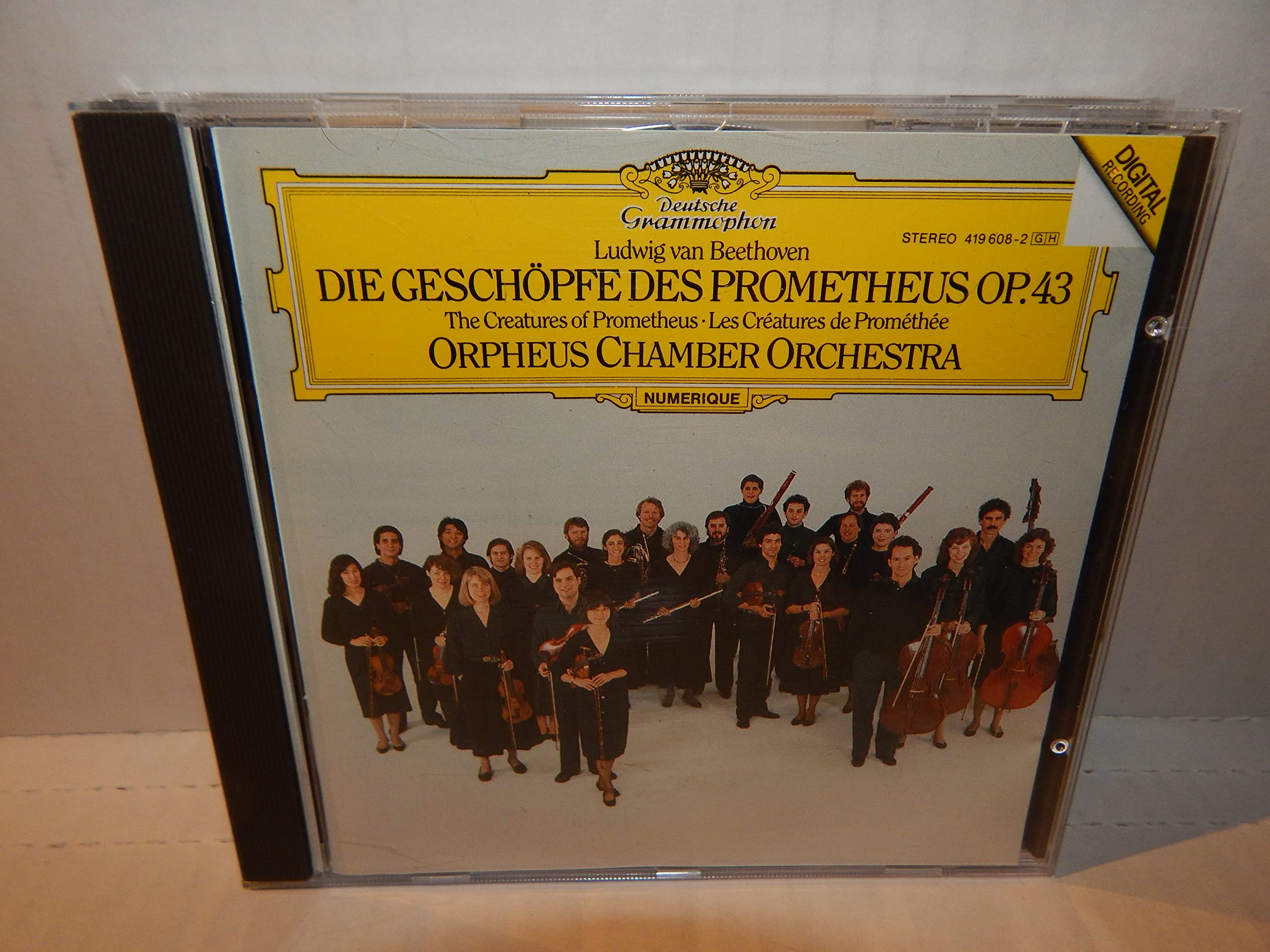 Creatures of Prometheus [Audio CD] Beethoven / Orpheus Chamber Orchestra