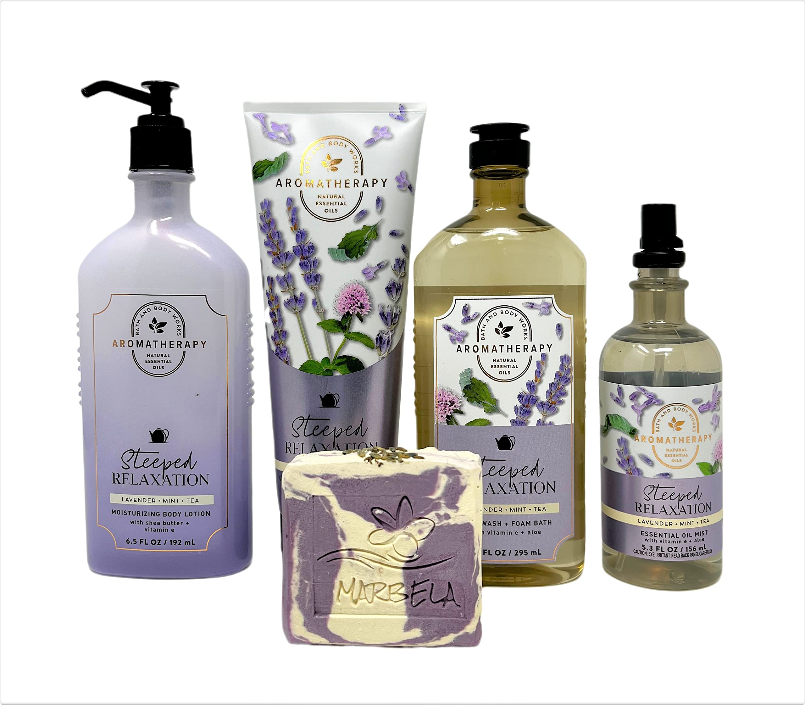 Bath And Body Works Aromatherapy Steeped Relaxation Lavender Mint