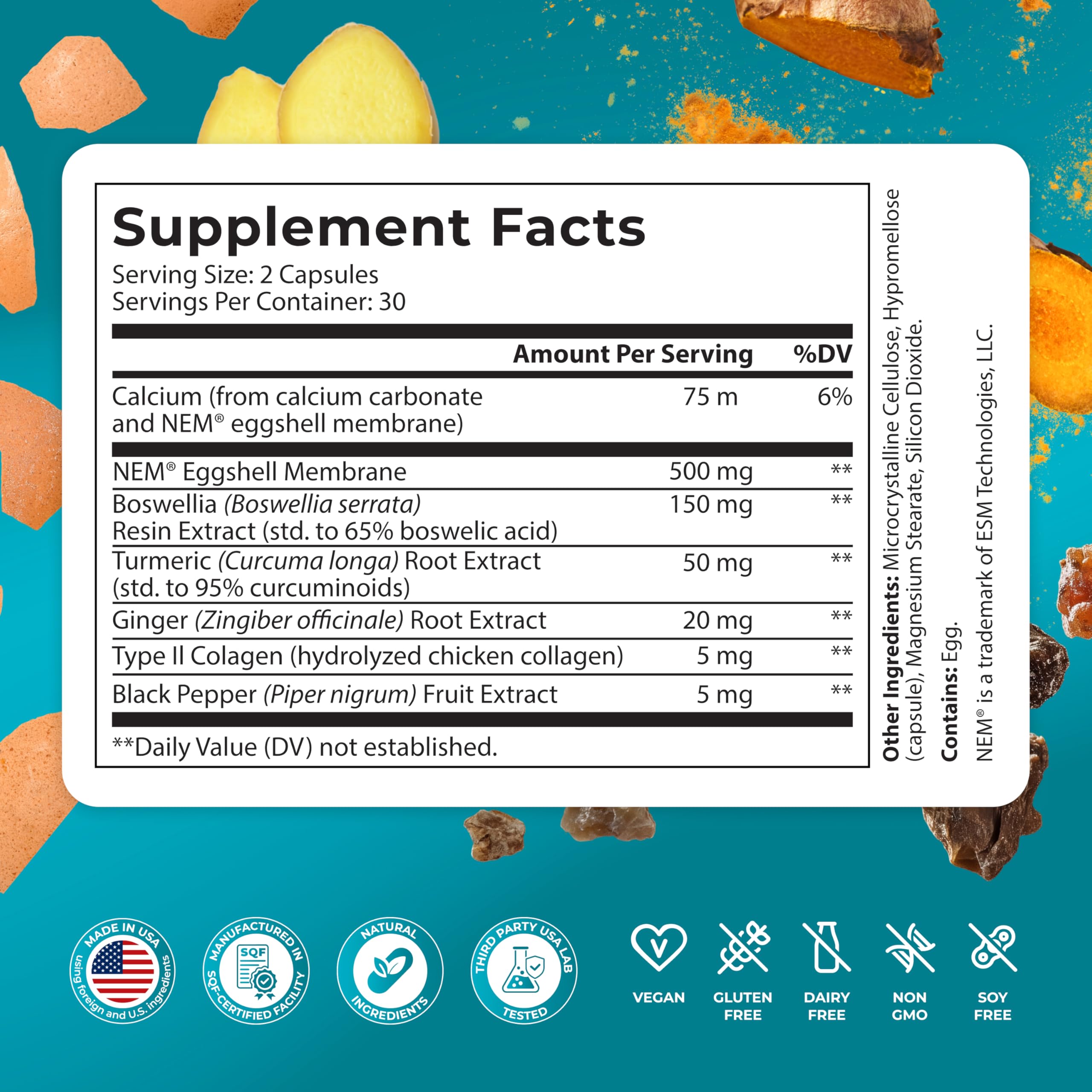 PUREHEALTH RESEARCH Joint Support - Joint & Cartilage Health Supplement — Amazon image 2