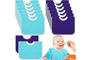 Bonuci Pullover Head Bibs for Toddlers and Babies