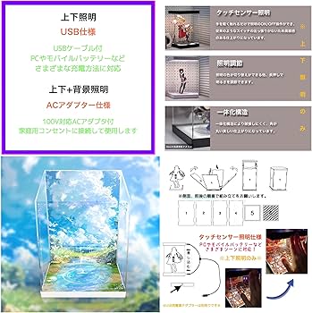 Amazon.co.jp: 専用 フィギュアケース フリュー F:NEX にじさんじ 天宮