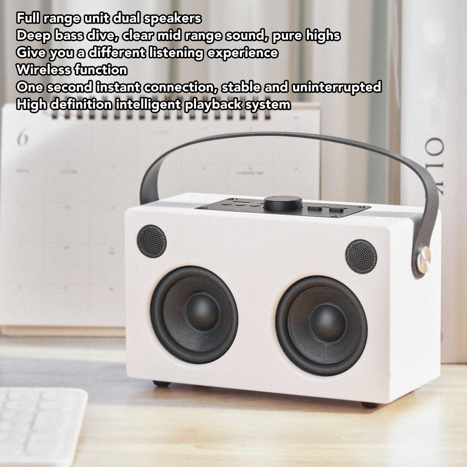 CHICIRIS Mini Enceinte Bluetooth avec Technologie, Haut-Parleur Portable