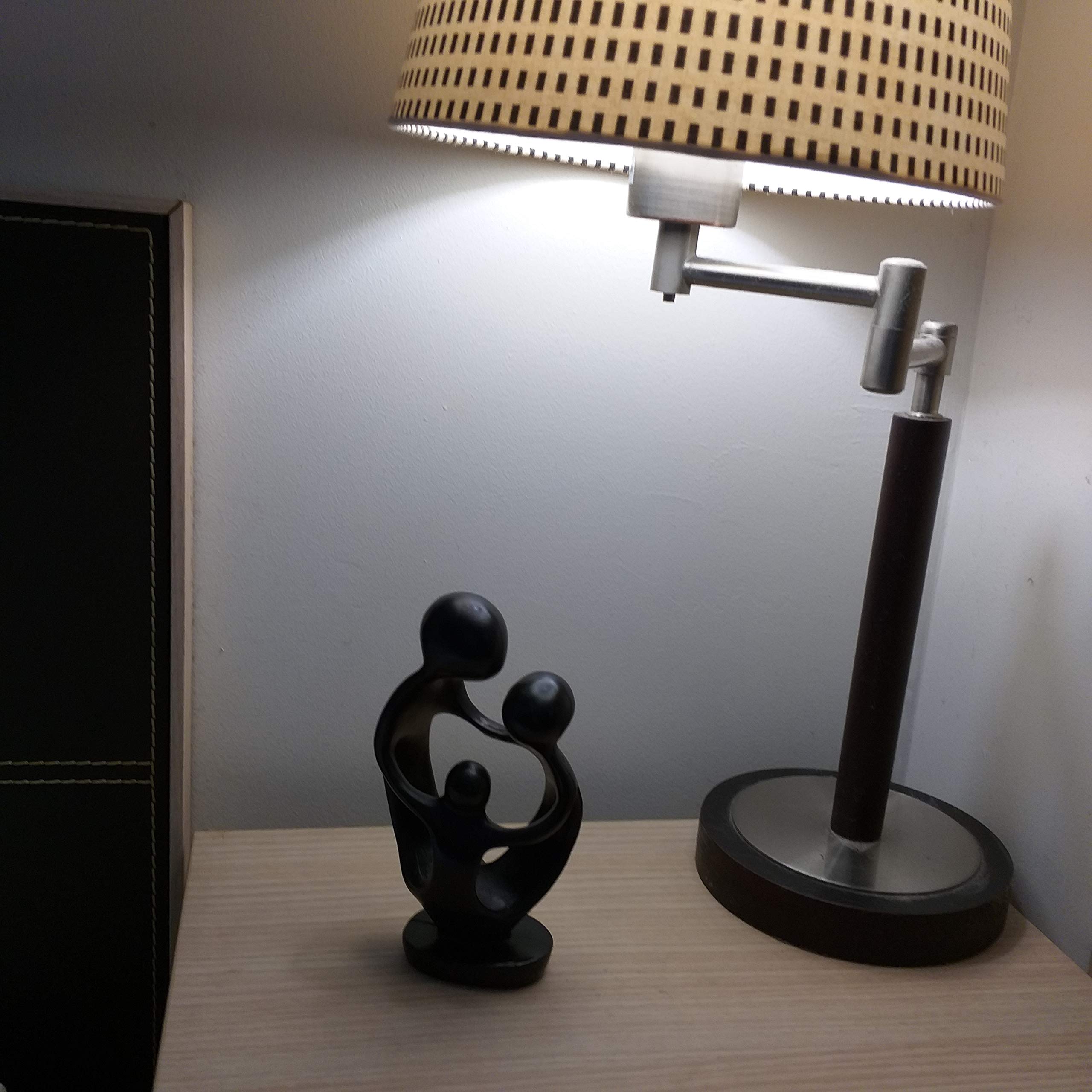 Amazon.co.jp: CoziNest 母と子の置物 抽象画 母 父 家族 愛 彫刻