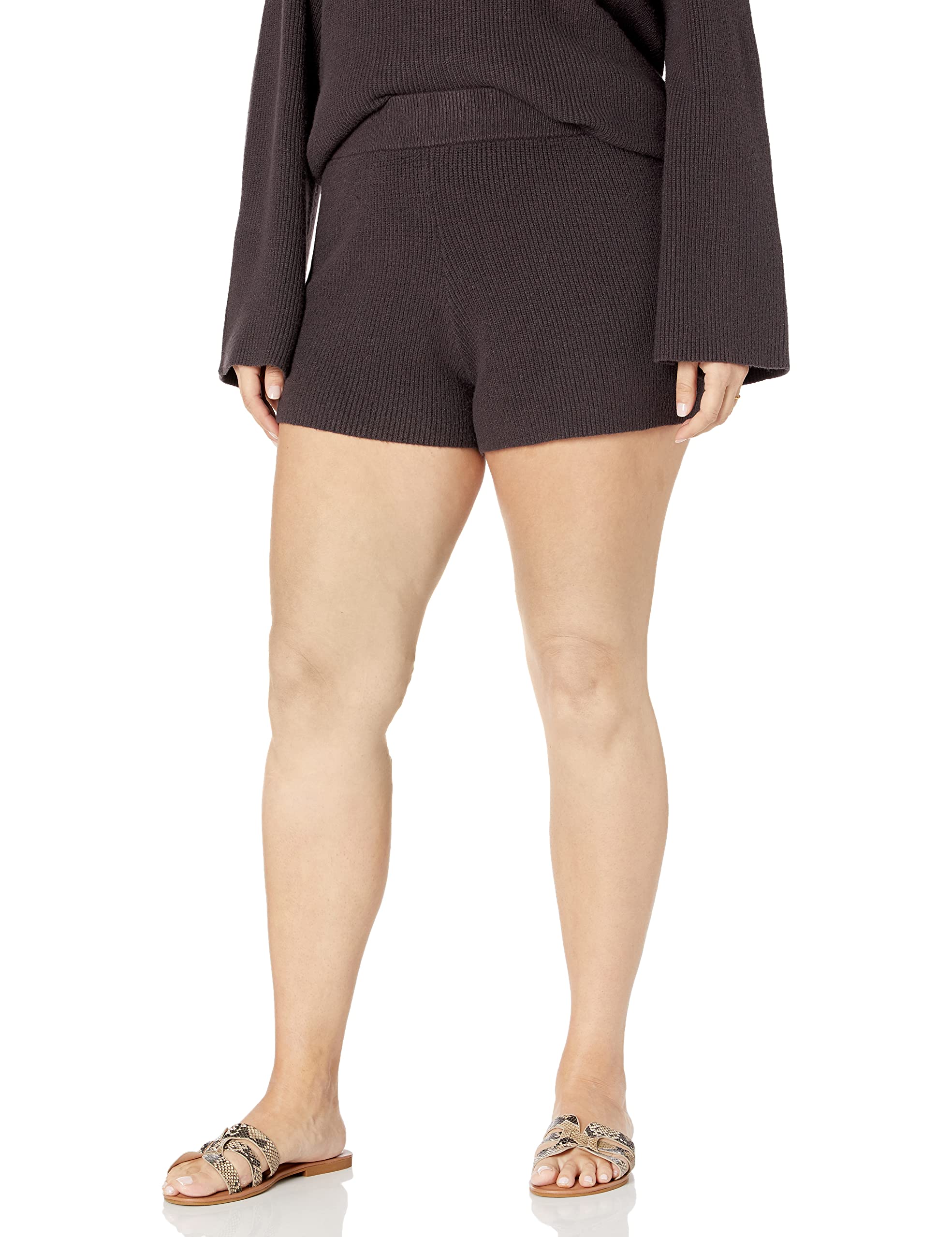 The Drop Women's Faith Pull-on Ribbed Sweater Short