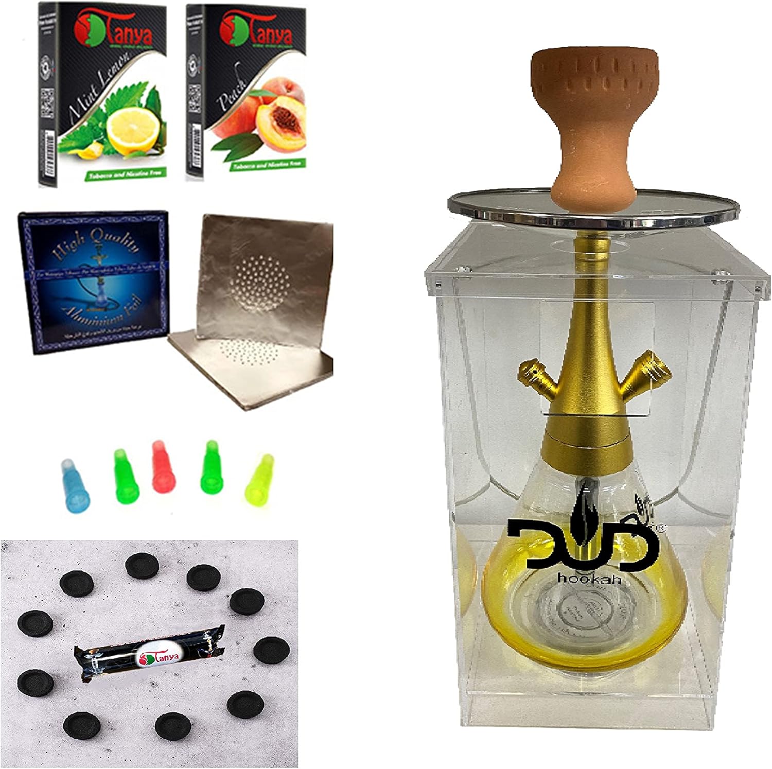 DUD Smoke Series Prende Inspired Hookah Single Hose Model