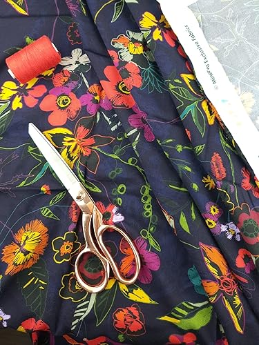 Miniatura 5 de Minerva Exclusivo tejido Challis de viscosa mágica de Midsummer - por metro