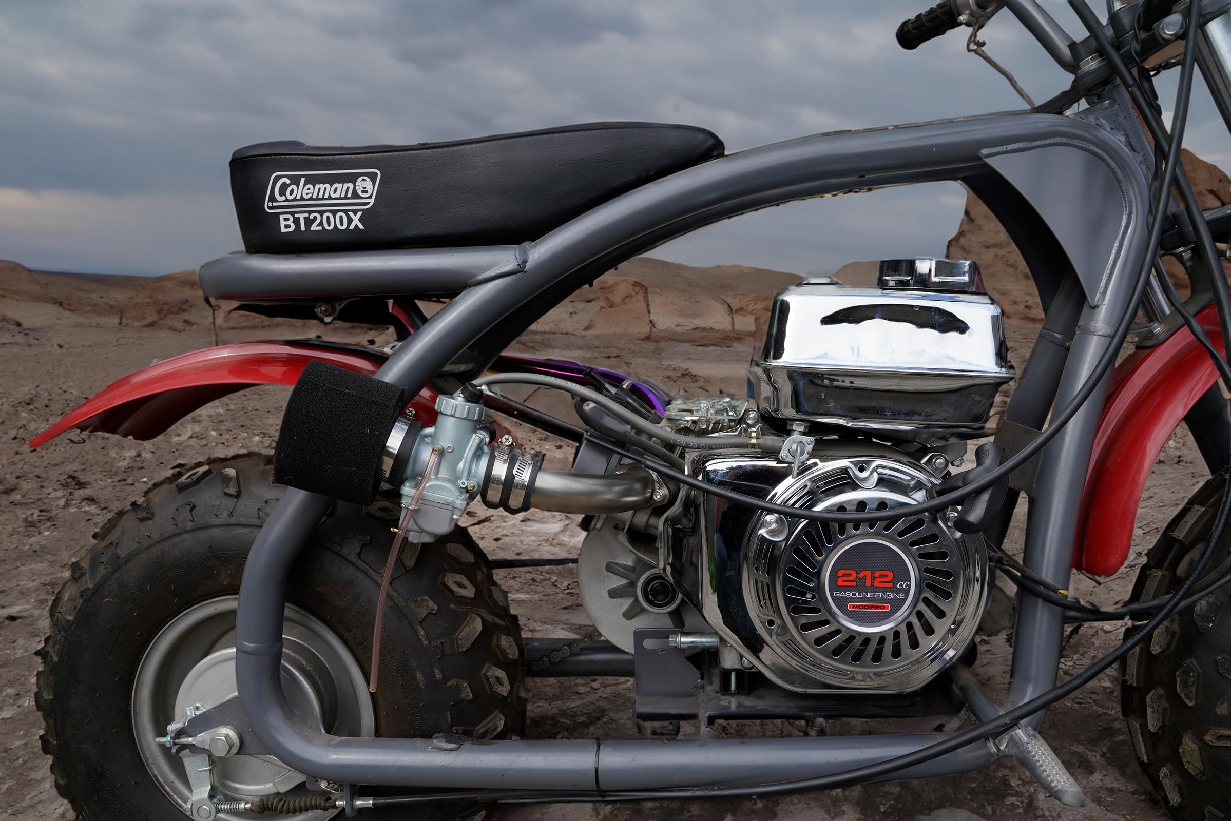 Modified Coleman Ct200u Mini Motor Pull Starter Start Compatible