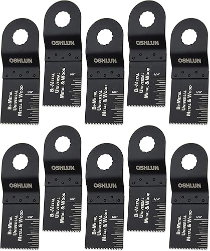 oshlun mmr-0103113pulgadas universal Bi-Metal Herramienta oscilanteCuchilla para Rockwell Sonicrafter, 3-Pack disponible en Yaxa Colombia