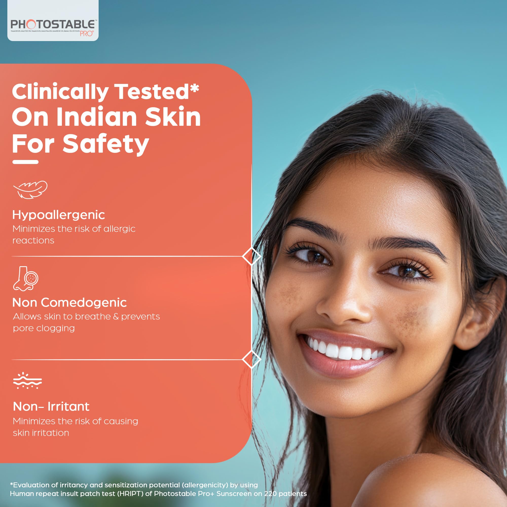 PHOTOSTABLE All Skin Sun Pharma PRO+ Sunscreen Gel, SPF 80+ & PA++++, 24-Hour UV Protection, Dermatologist-Tested Sunscreen, Lightweight Hydrogel Formula, 50g 4
