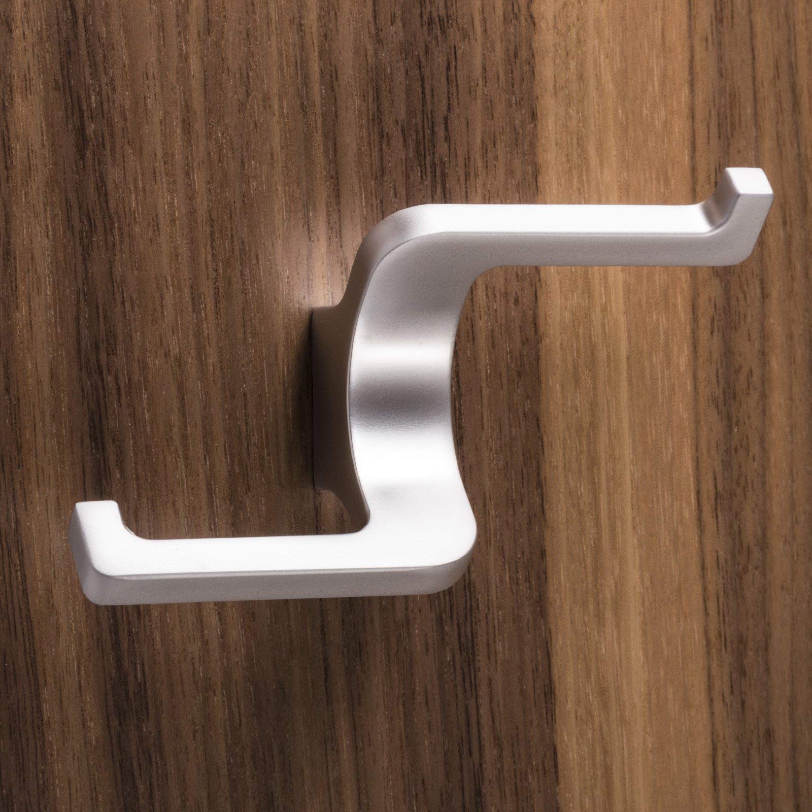 SO-TECH® Moderno Gancio Appendiabiti"BILL" Attaccapanni Gancio Design Cromato opaco (grande)